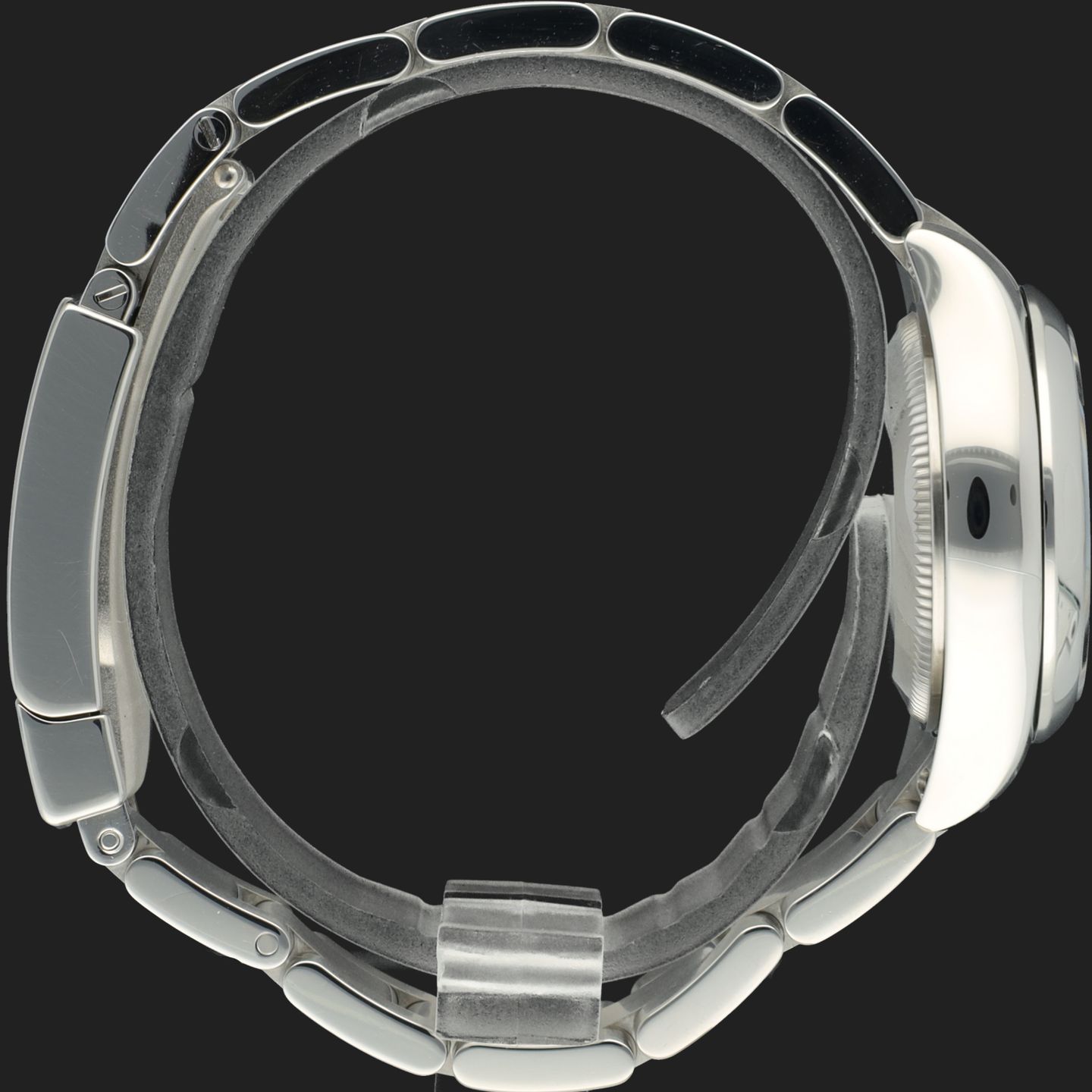 Rolex Oyster Perpetual 26 176200 (2018) - Green dial 26 mm Steel case (5/8)