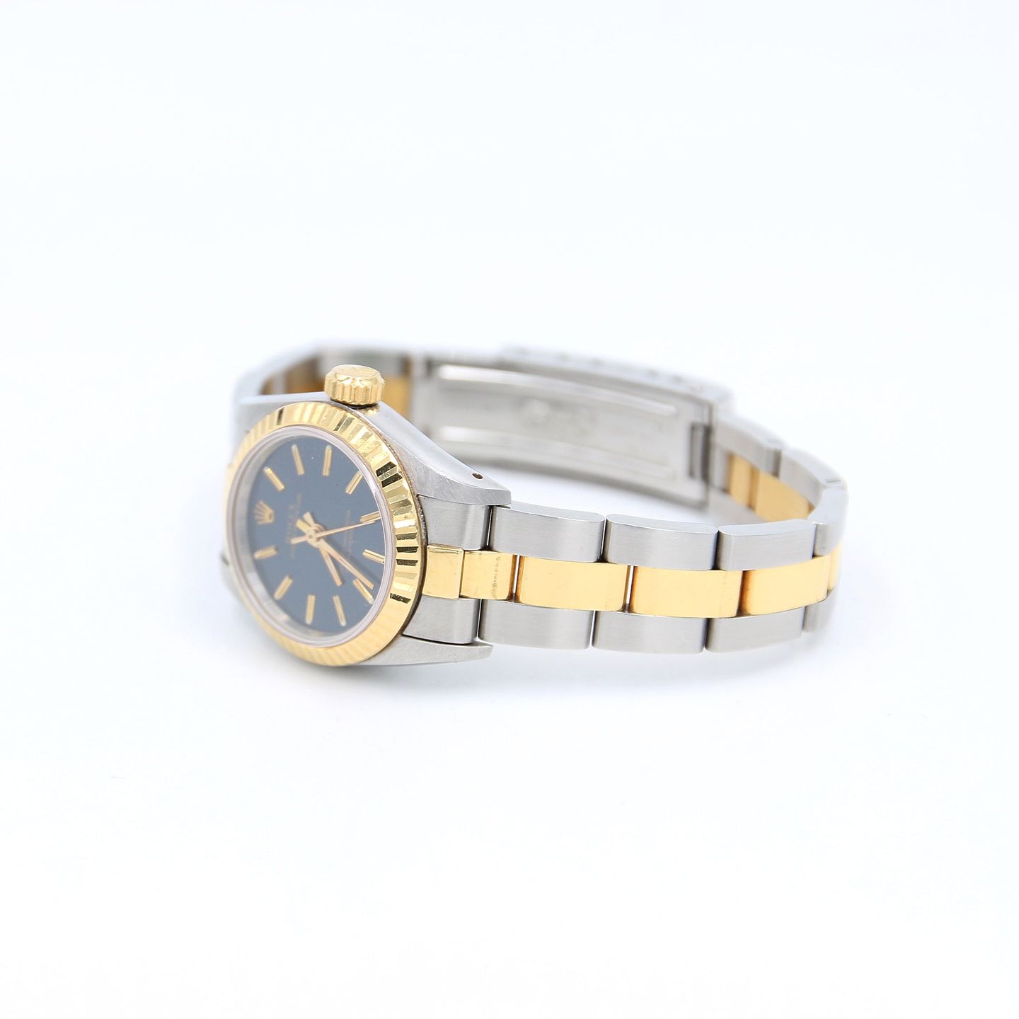 Rolex Oyster Perpetual 67193 (1989) - 26 mm Gold/Steel case (4/6)