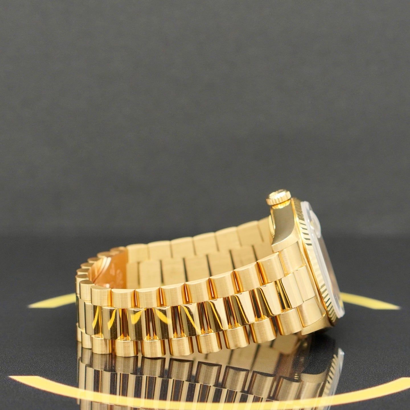 Rolex Day-Date 36 18238 (1989) - Champagne wijzerplaat 36mm Geelgoud (6/7)