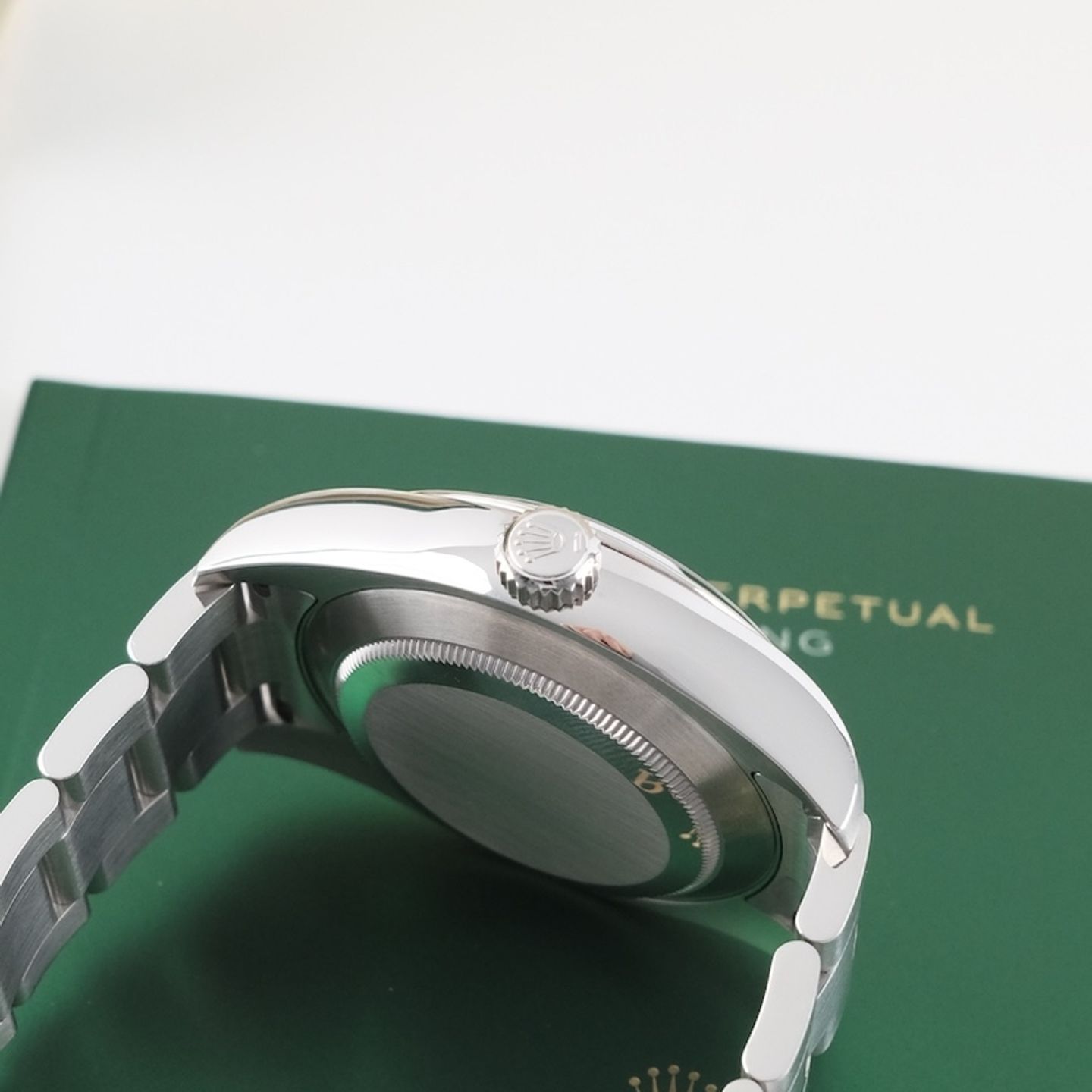 Rolex Air-King 116900 (2020) - Zwart wijzerplaat 40mm Staal (5/8)