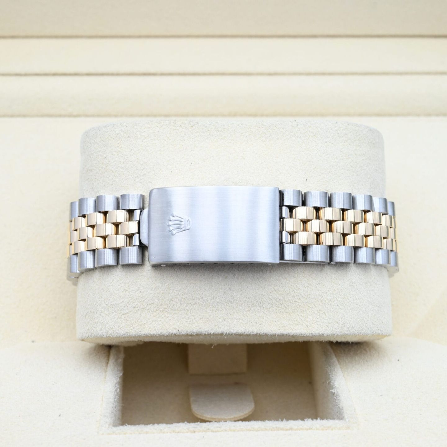 Rolex Datejust 36 16233 (2002) - Grijs wijzerplaat 36mm Goud/Staal (6/7)