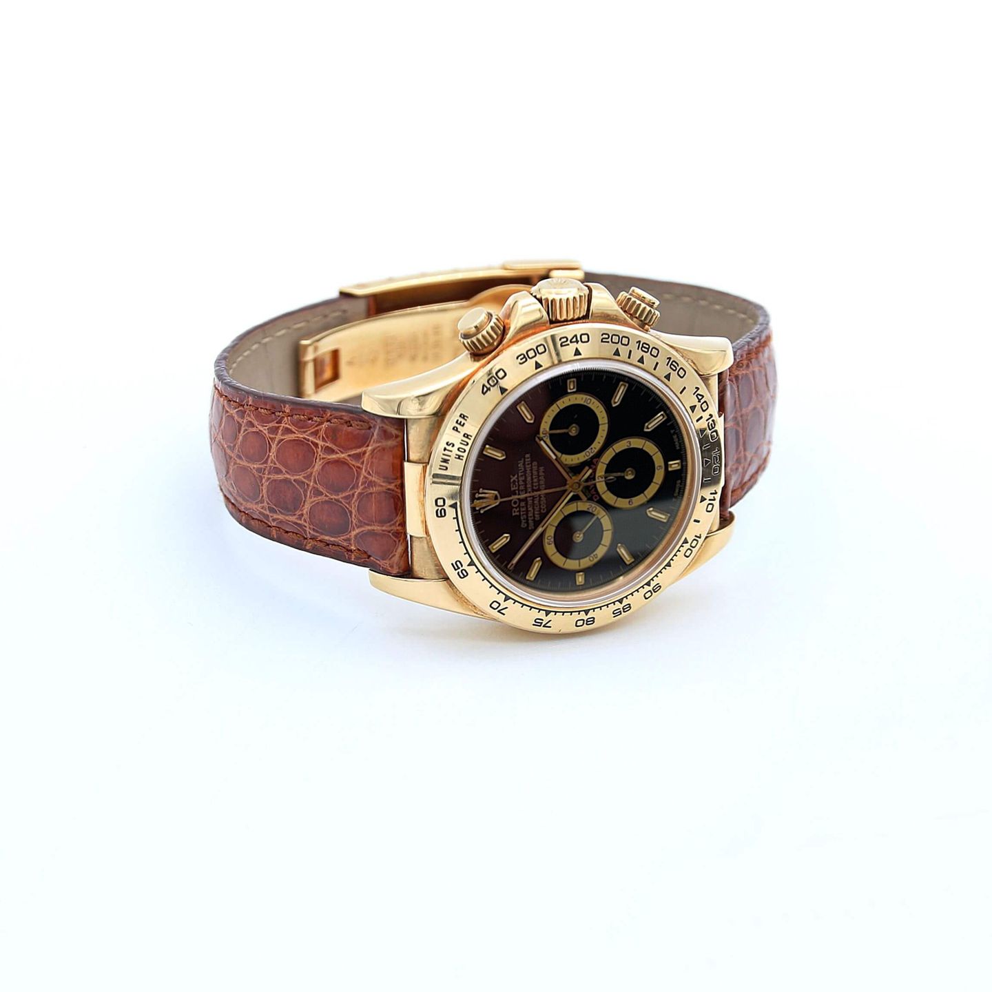 Rolex Daytona 16518 (Unknown (random serial)) - 40 mm Yellow Gold case (4/8)