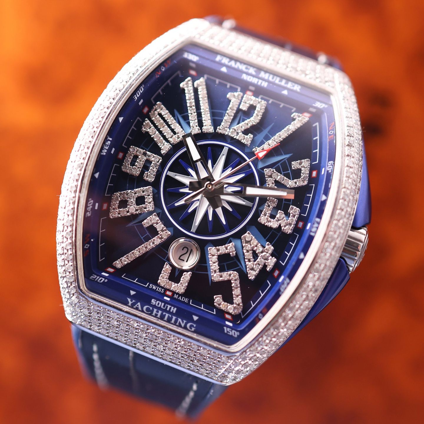 Franck Muller Vanguard V 45 SC DT (AC.NR) (2022) - 44mm Staal (2/3)