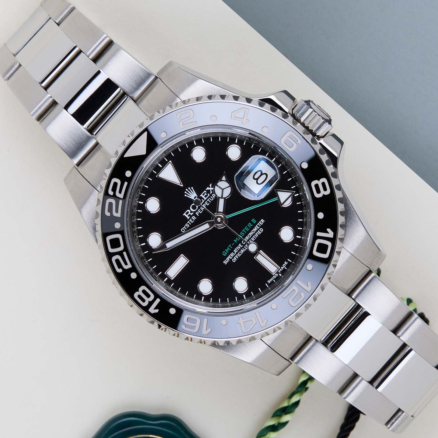 Rolex GMT-Master II 116710LN (2017) - Black dial 40 mm Steel case (1/8)