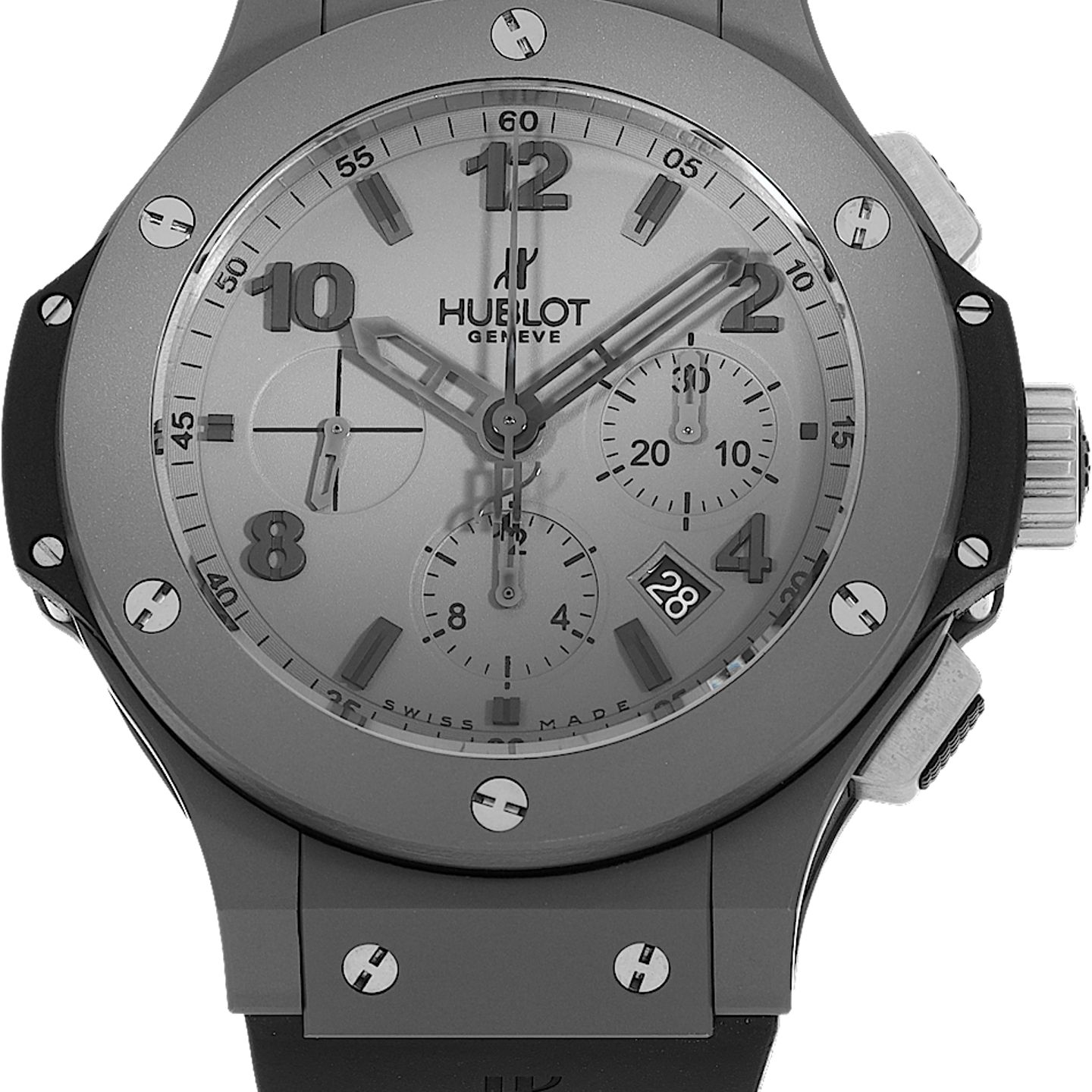 Hublot Big Bang 44 mm 301.AI.460.RX (2008) - Grey dial 45 mm Tantalum case (2/5)