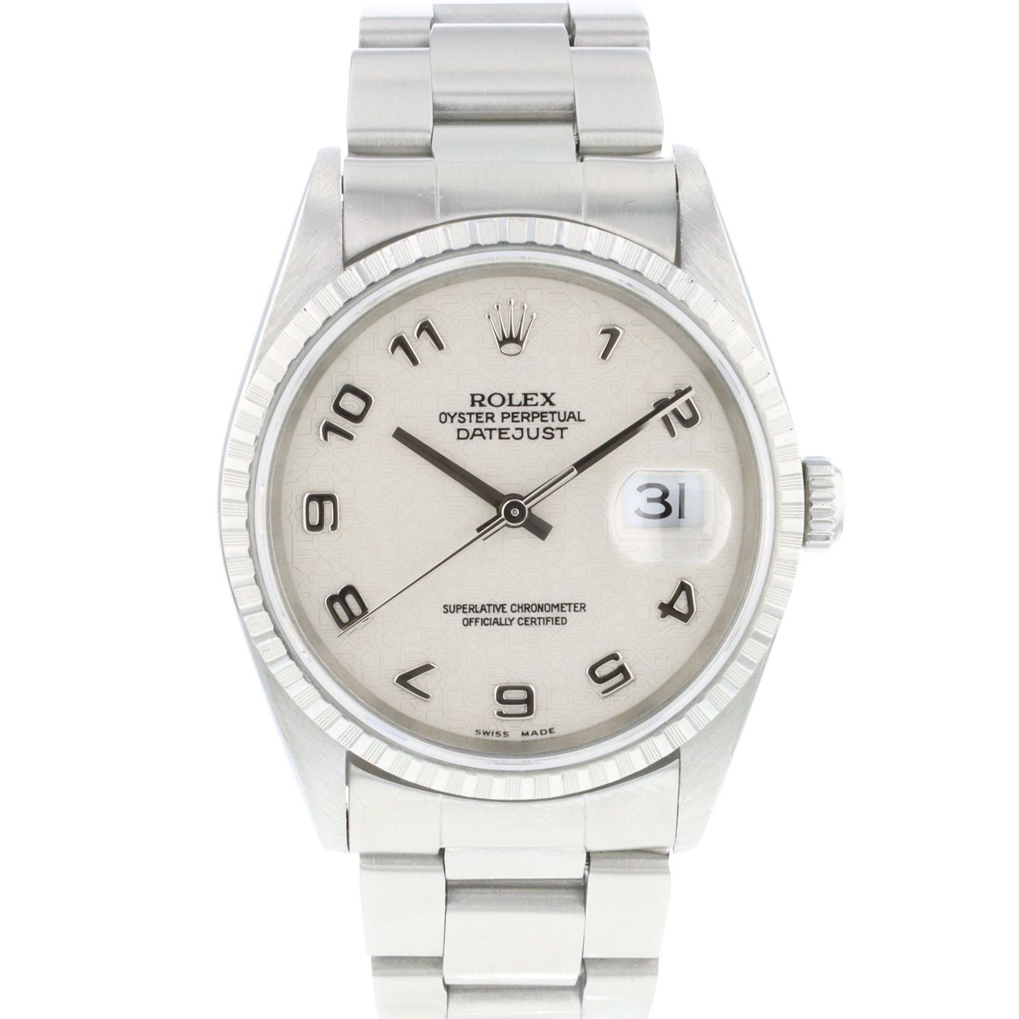 Rolex Datejust 36 16220 (1999) - 36 mm Steel case (1/4)