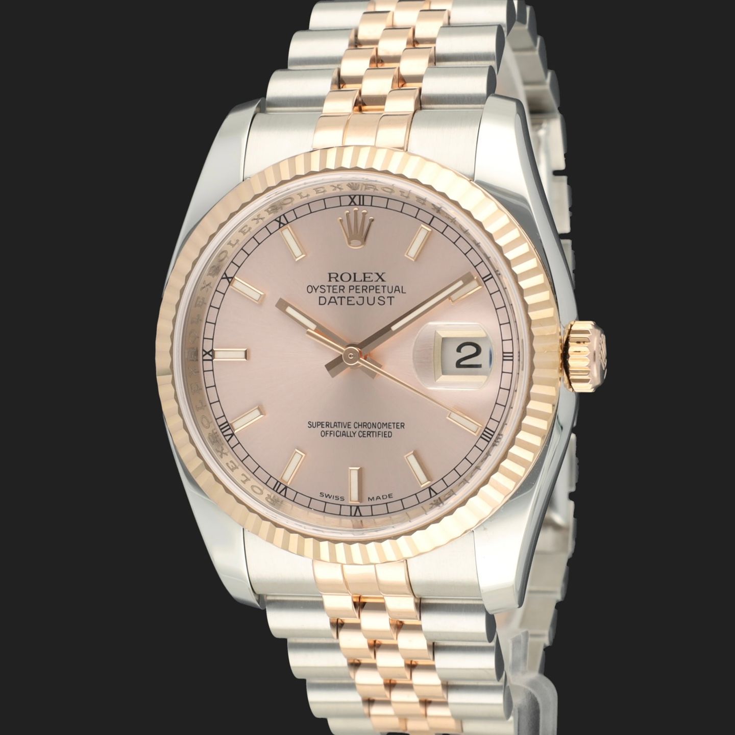 Rolex Datejust 36 116231 (2006) - 36mm Goud/Staal (1/7)