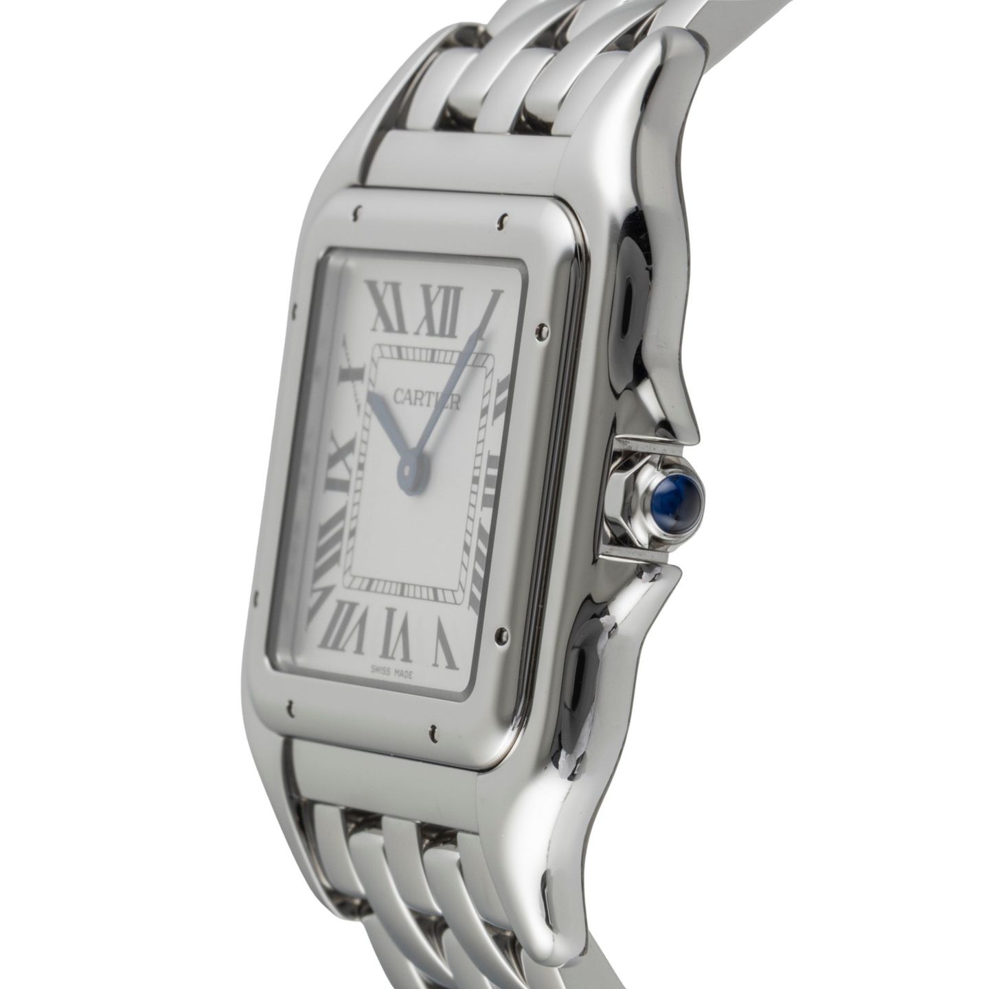 Cartier Panthère WSPN0011 (Unknown (random serial)) - Silver dial 31 mm Steel case (6/8)
