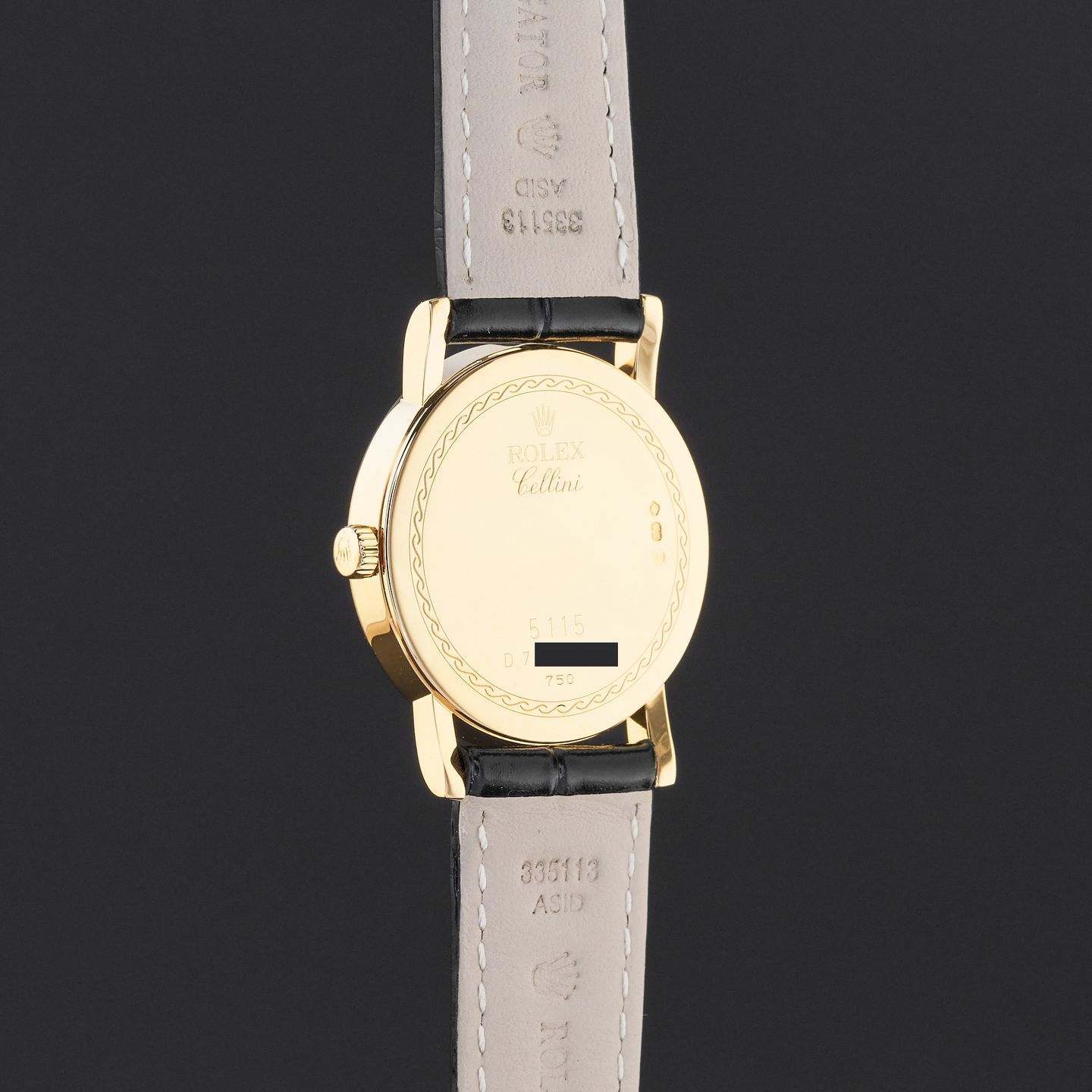 Rolex Cellini Time 5115 (2007) - Zilver wijzerplaat 32mm Geelgoud (6/8)