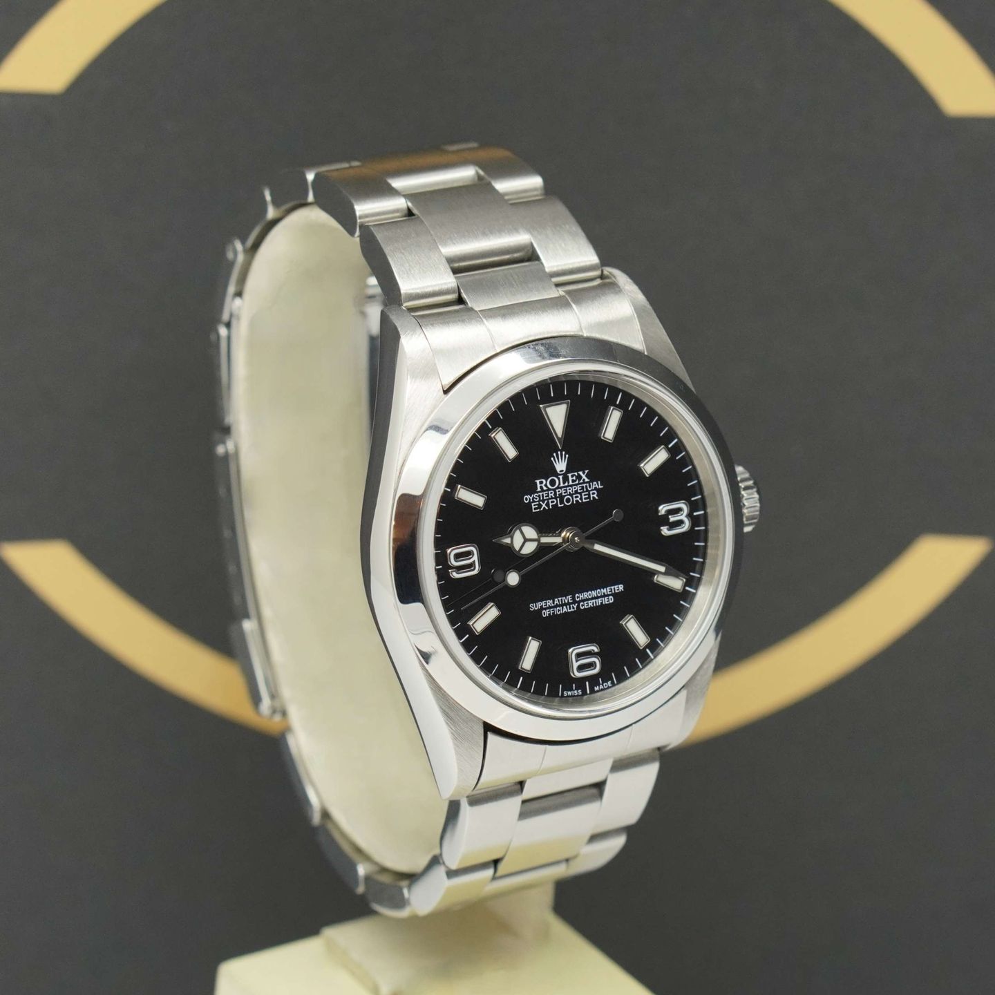 Rolex Explorer 14270 (1999) - Black dial 36 mm Steel case (2/7)