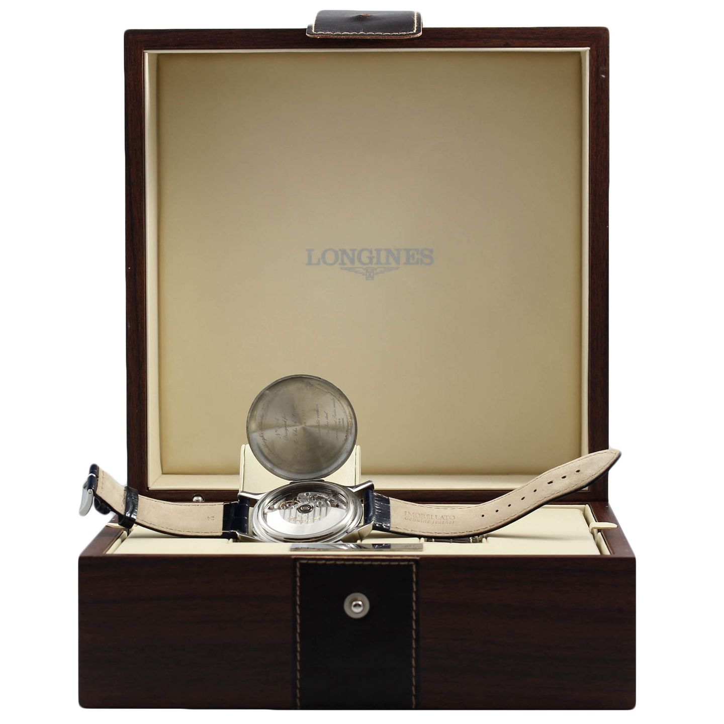 Longines Heritage L27304110 (Unknown (random serial)) - White dial 47 mm Steel case (4/8)