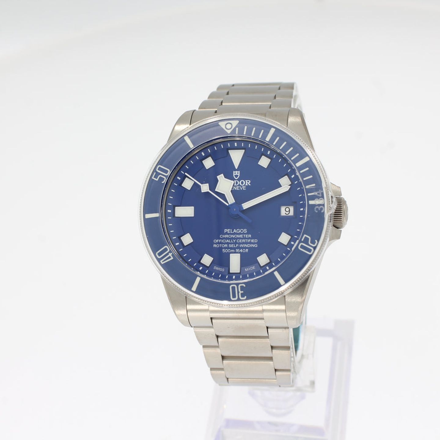 Tudor Pelagos 25600TB (2023) - Blauw wijzerplaat 42mm Titanium (1/4)