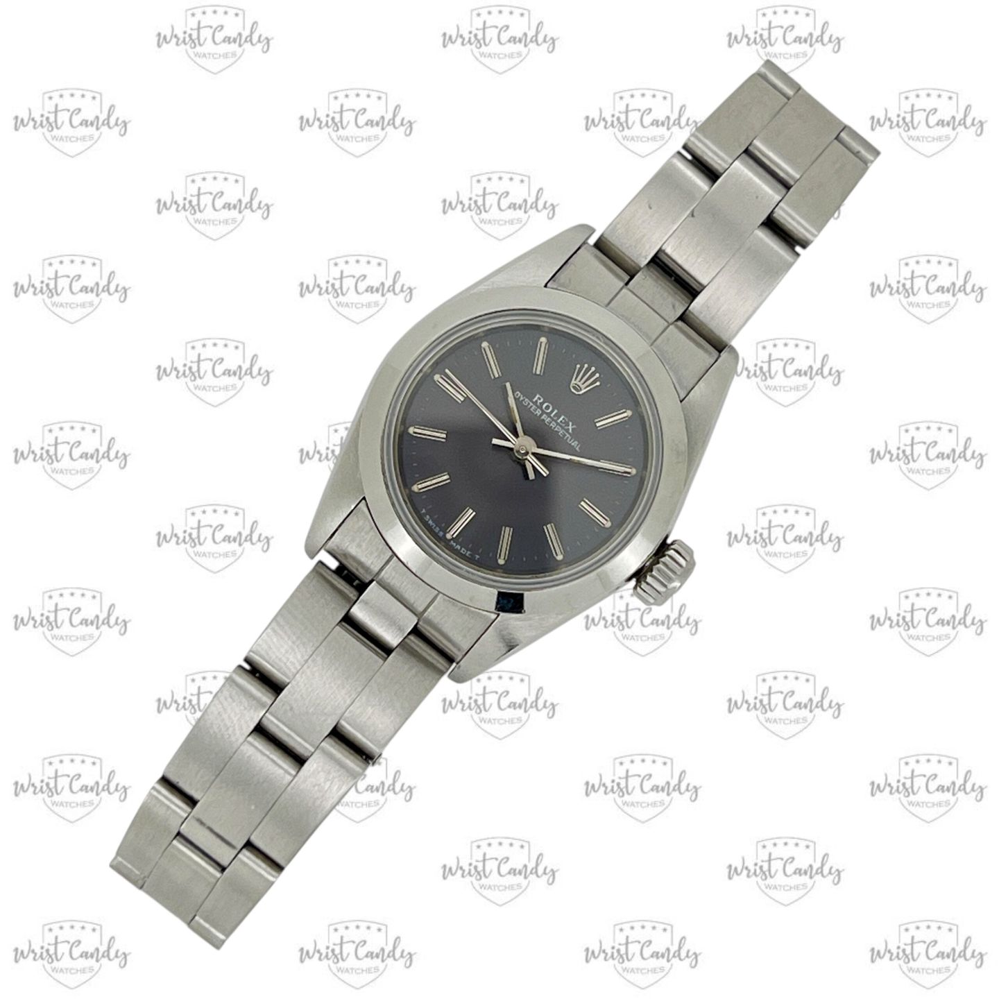 Rolex Oyster Perpetual 67180 (1992) - 26mm Staal (5/8)