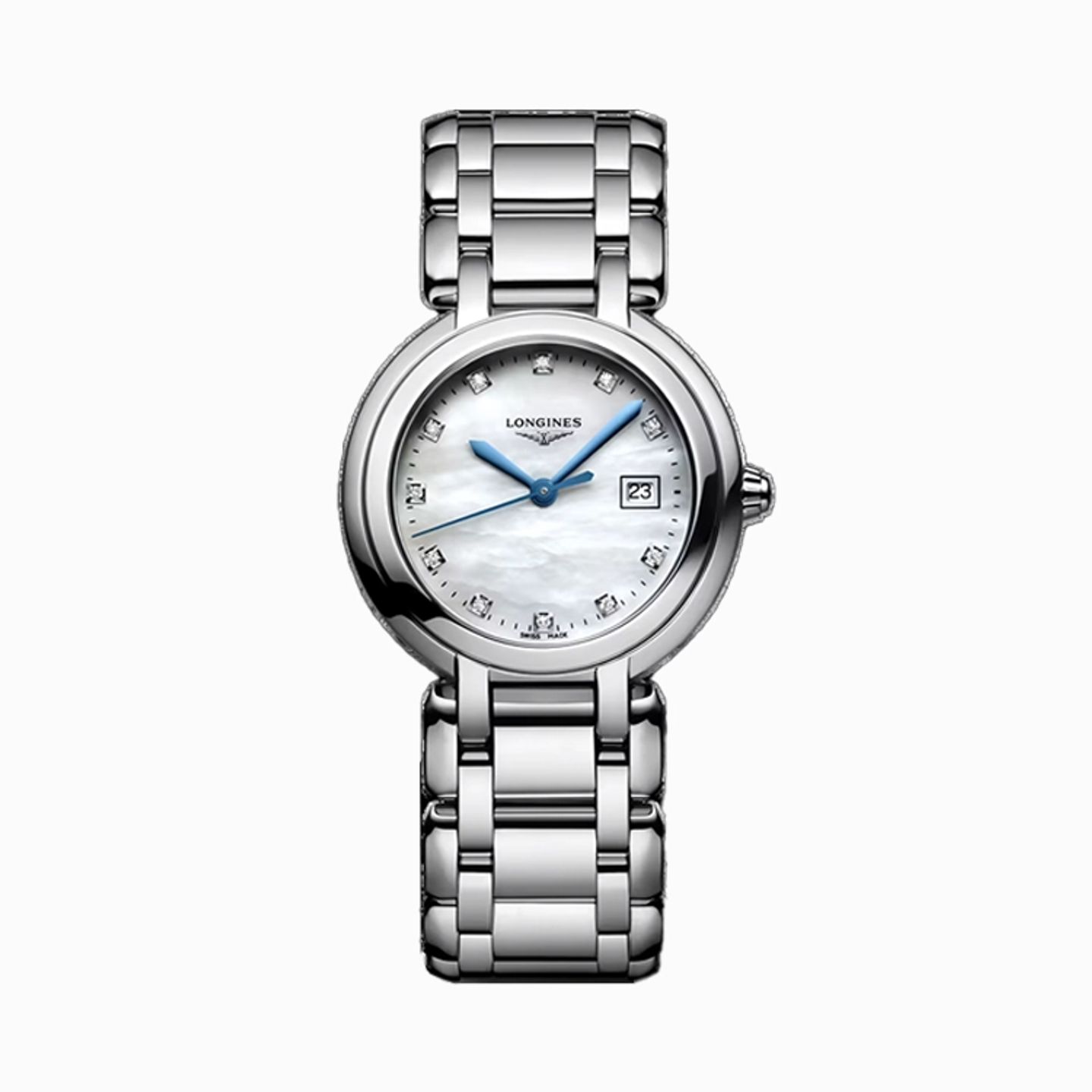 Longines PrimaLuna L8.122.4.87.6 (2025) - White dial 30 mm Steel case (1/1)