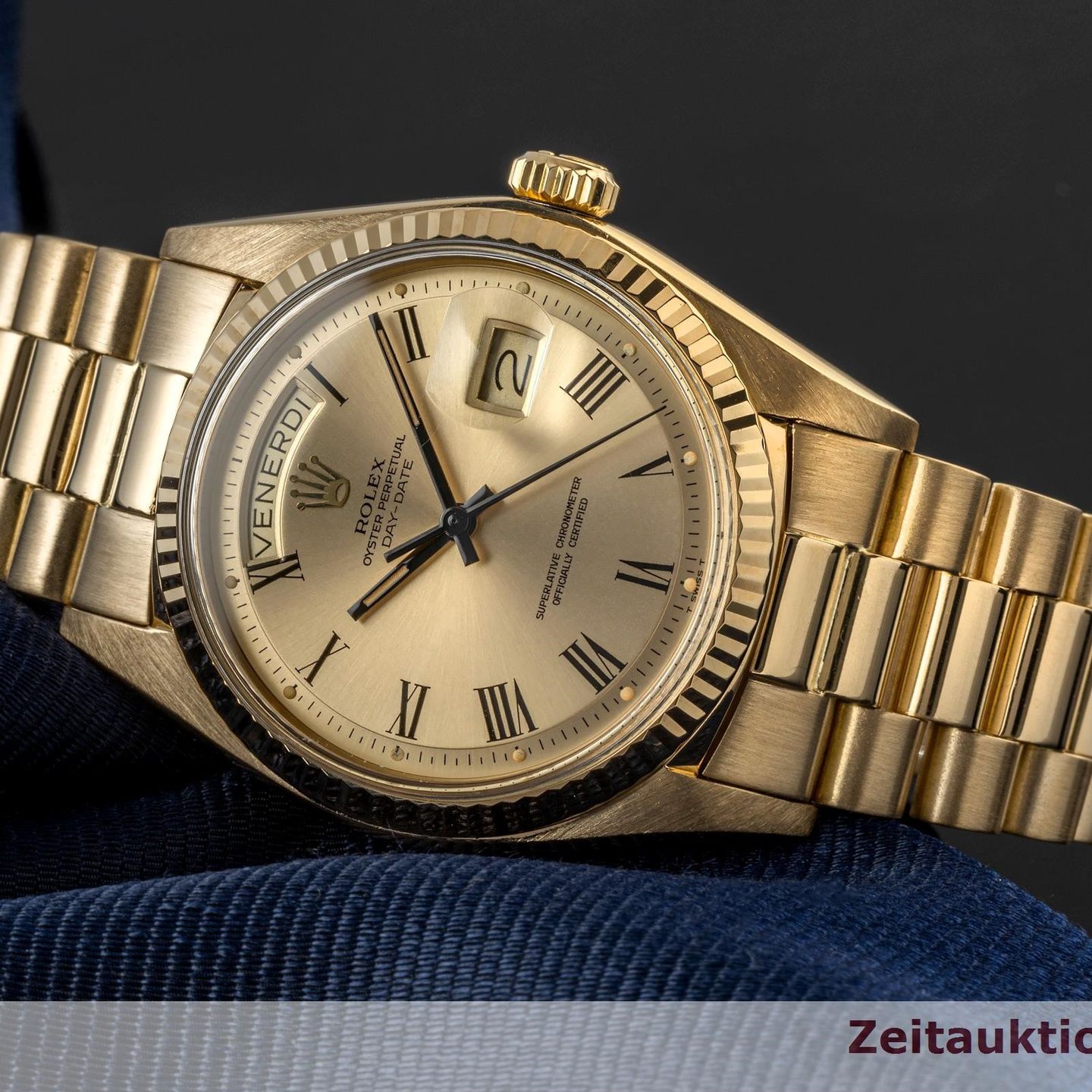 Rolex Day-Date 1803 (1973) - 36 mm Yellow Gold case (1/8)