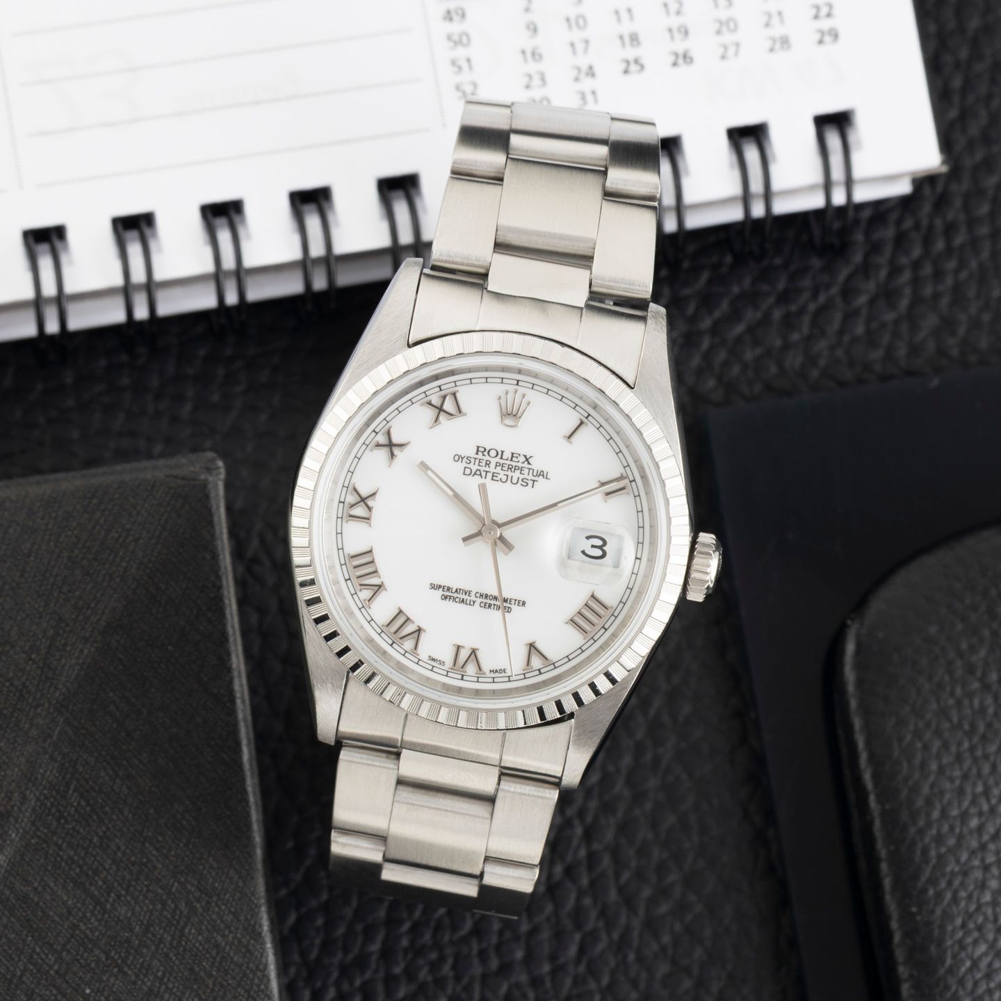 Rolex Datejust 36 16220 (Unknown (random serial)) - 36 mm Steel case (1/8)