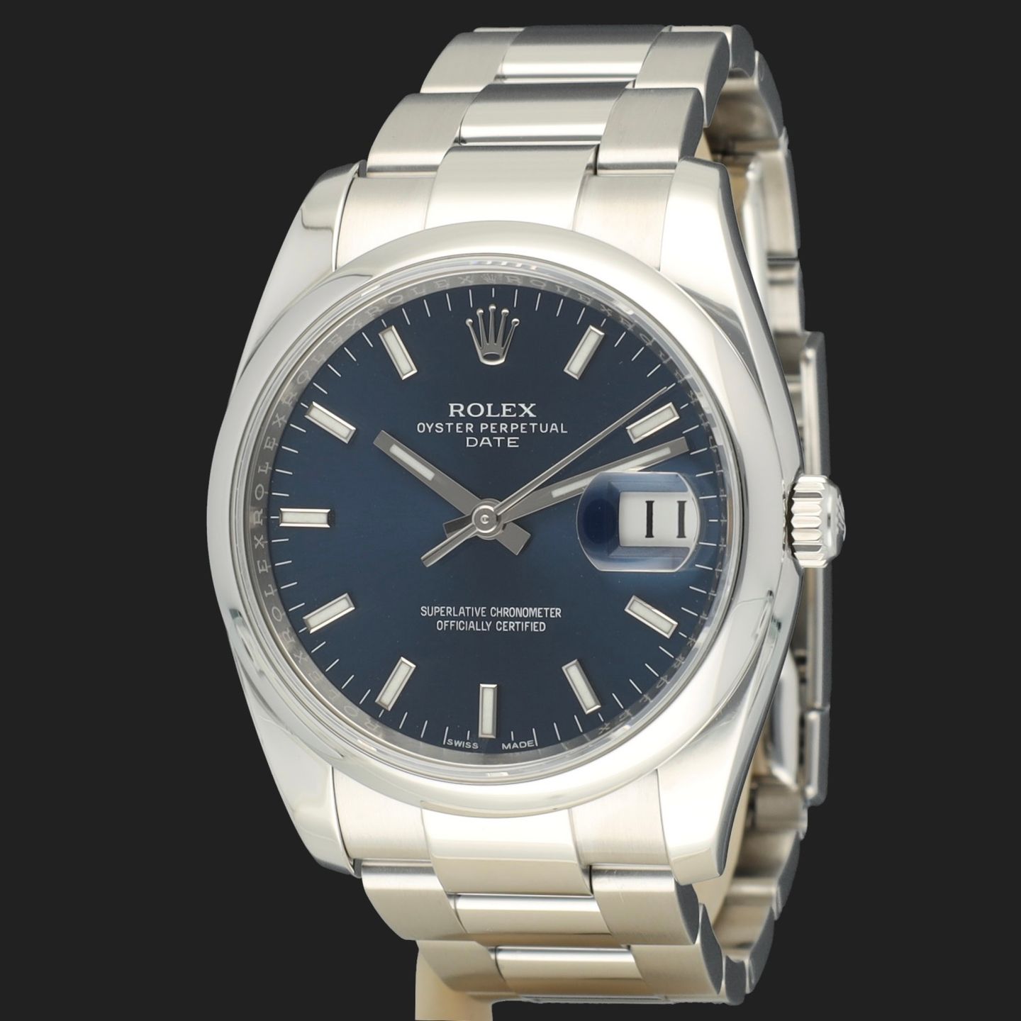 Rolex Oyster Perpetual Date 115200 - (1/8)