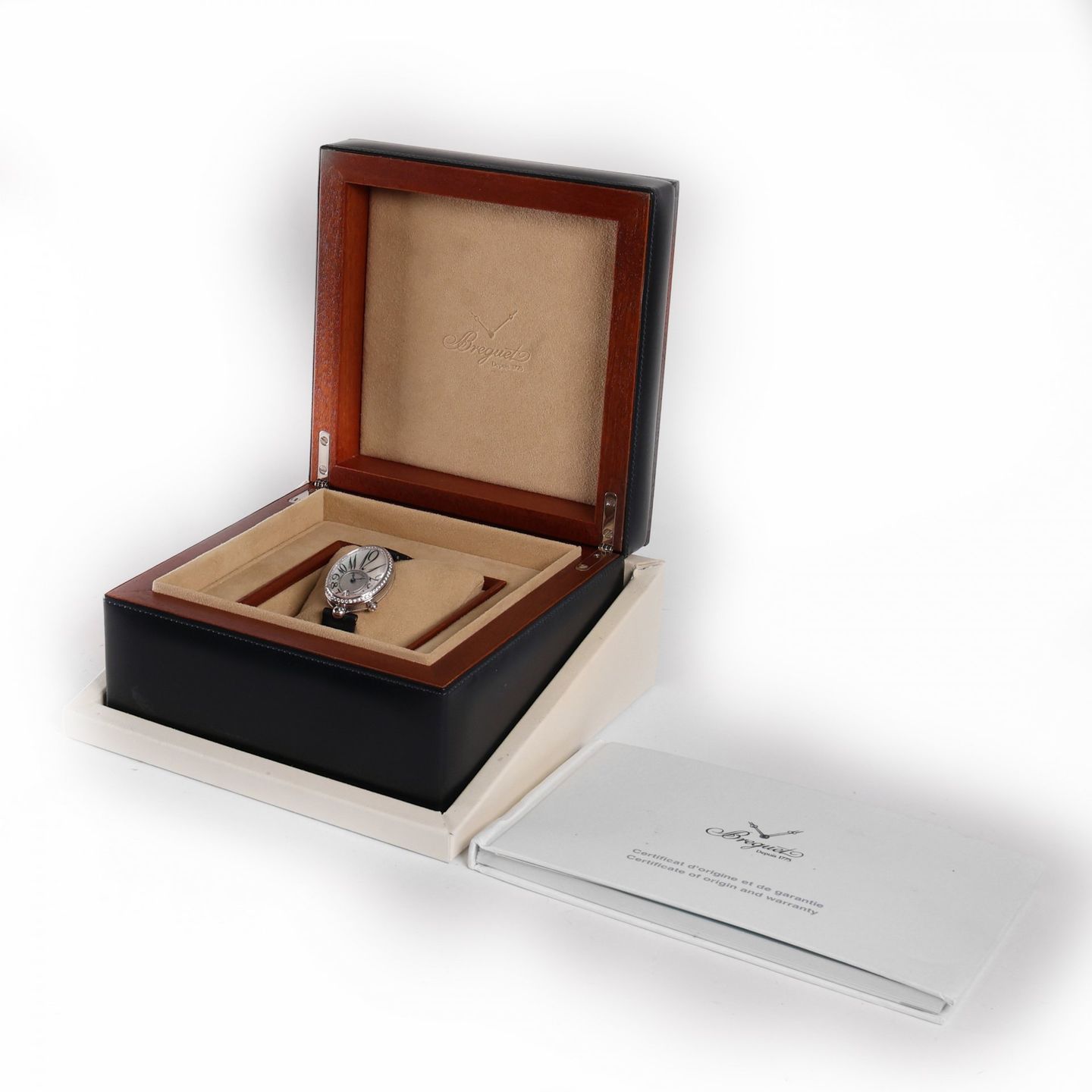 Breguet Reine de Naples 8918BB (2013) - Silver dial 36 mm White Gold case (6/6)