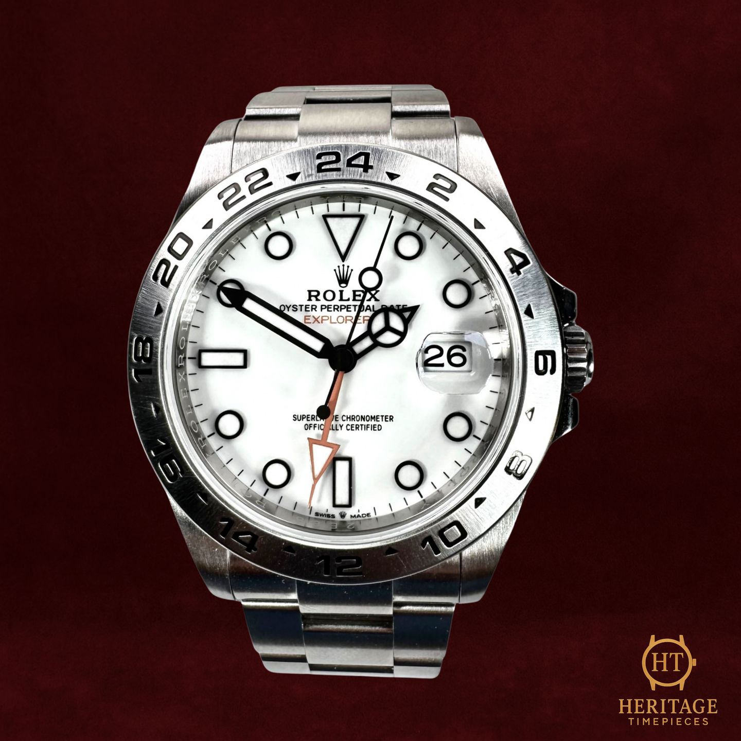 Rolex Explorer II 226570 (2023) - 42 mm Steel case (2/8)