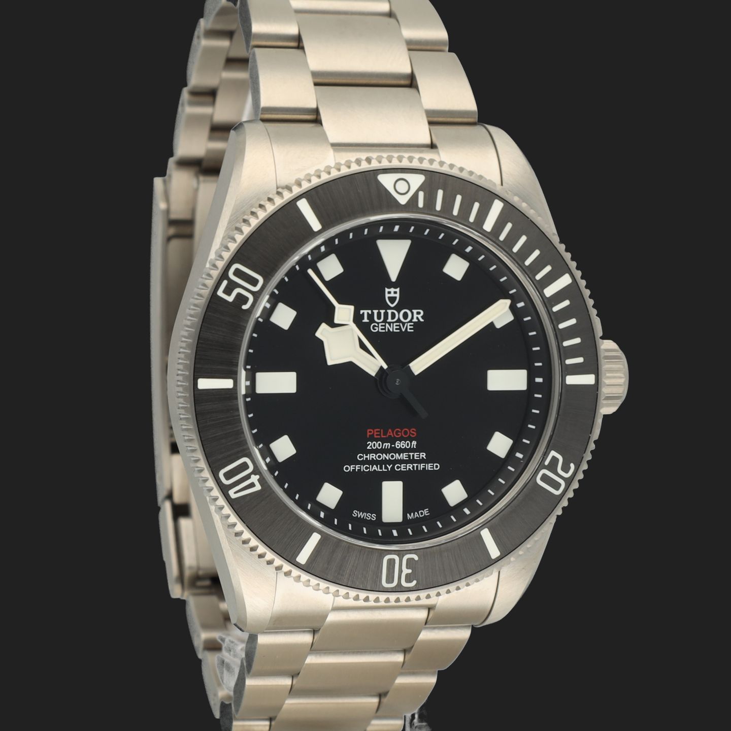 Tudor Pelagos 25407N (2025) - Zwart wijzerplaat 39mm Titanium (4/8)