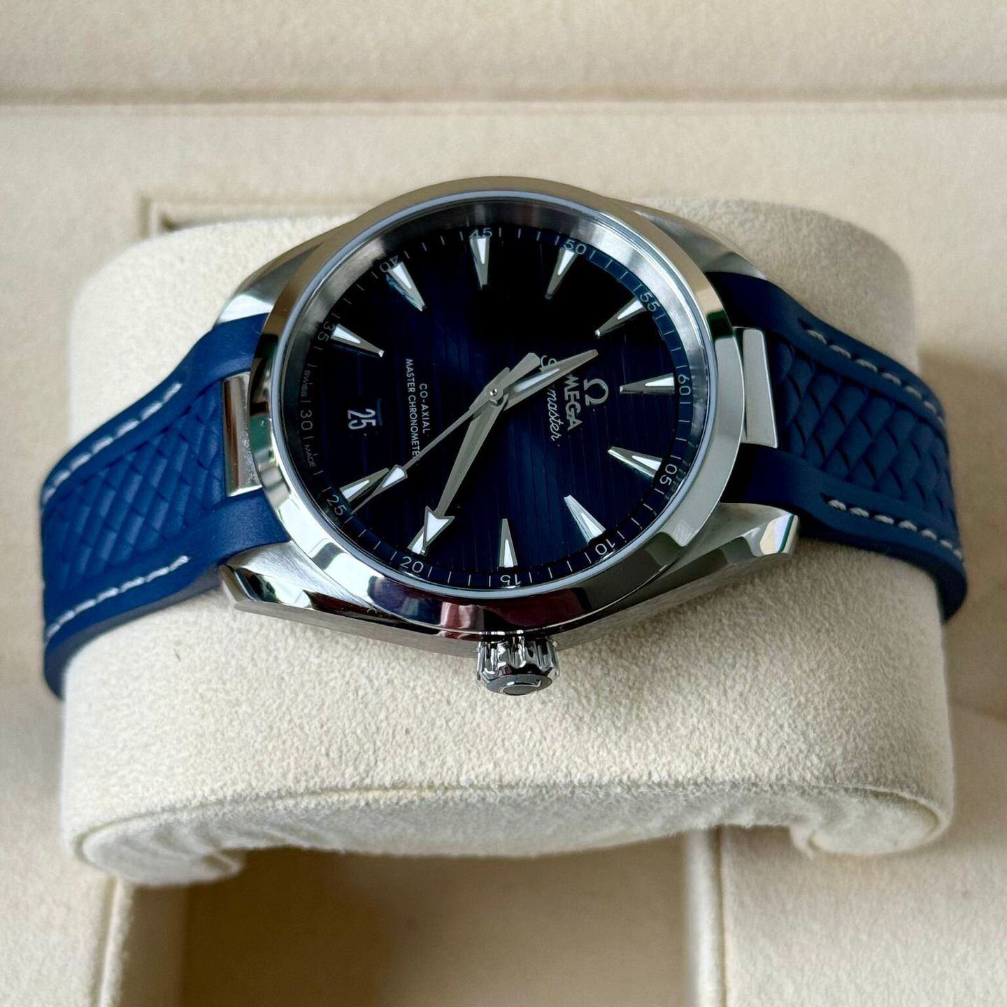 Omega Seamaster Aqua Terra 220.12.41.21.03.007 (2024) - Blauw wijzerplaat 41mm Staal (4/7)