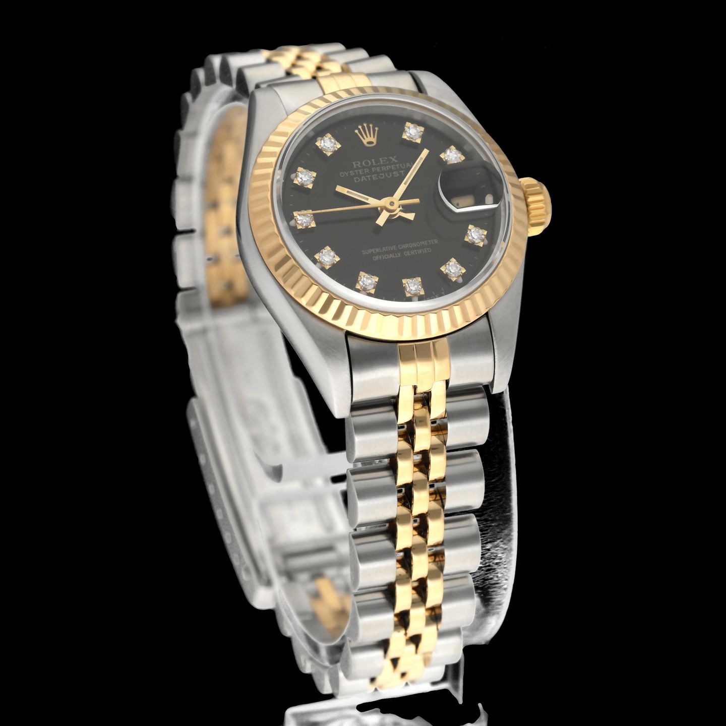 Rolex Lady-Datejust 69173G (1994) - 26 mm Gold/Steel case (4/8)