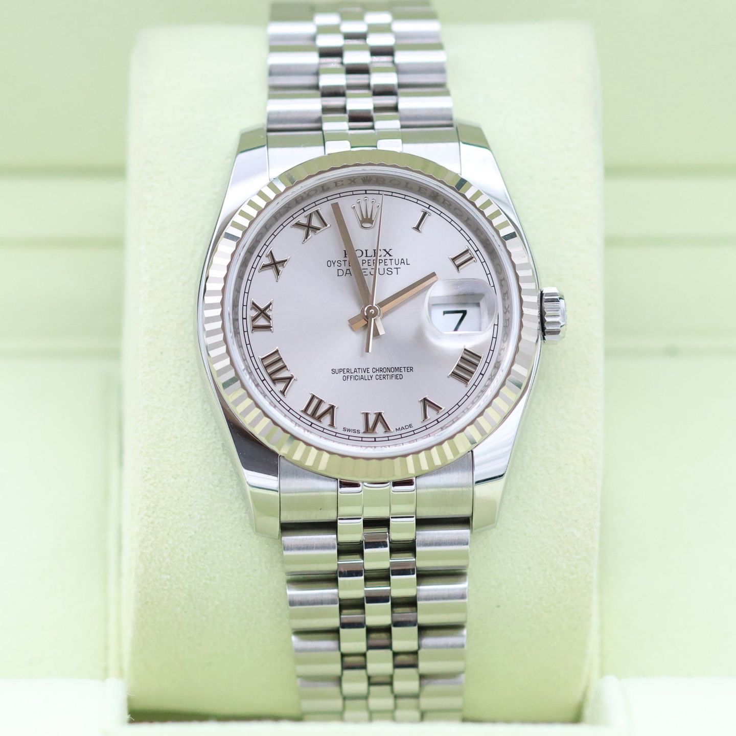 Rolex Datejust 36 116234 (Onbekend (willekeurig serienummer)) - 36mm Staal (1/8)