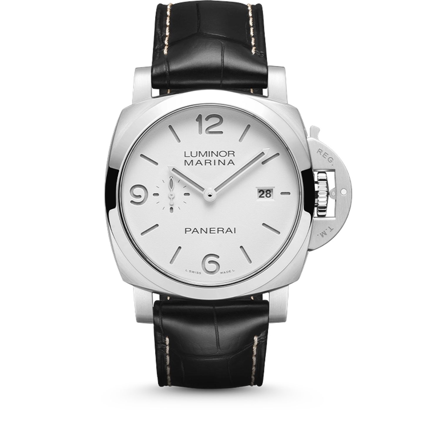 Panerai Luminor Marina PAM03314 (2026) - White dial 44 mm Steel case (1/1)