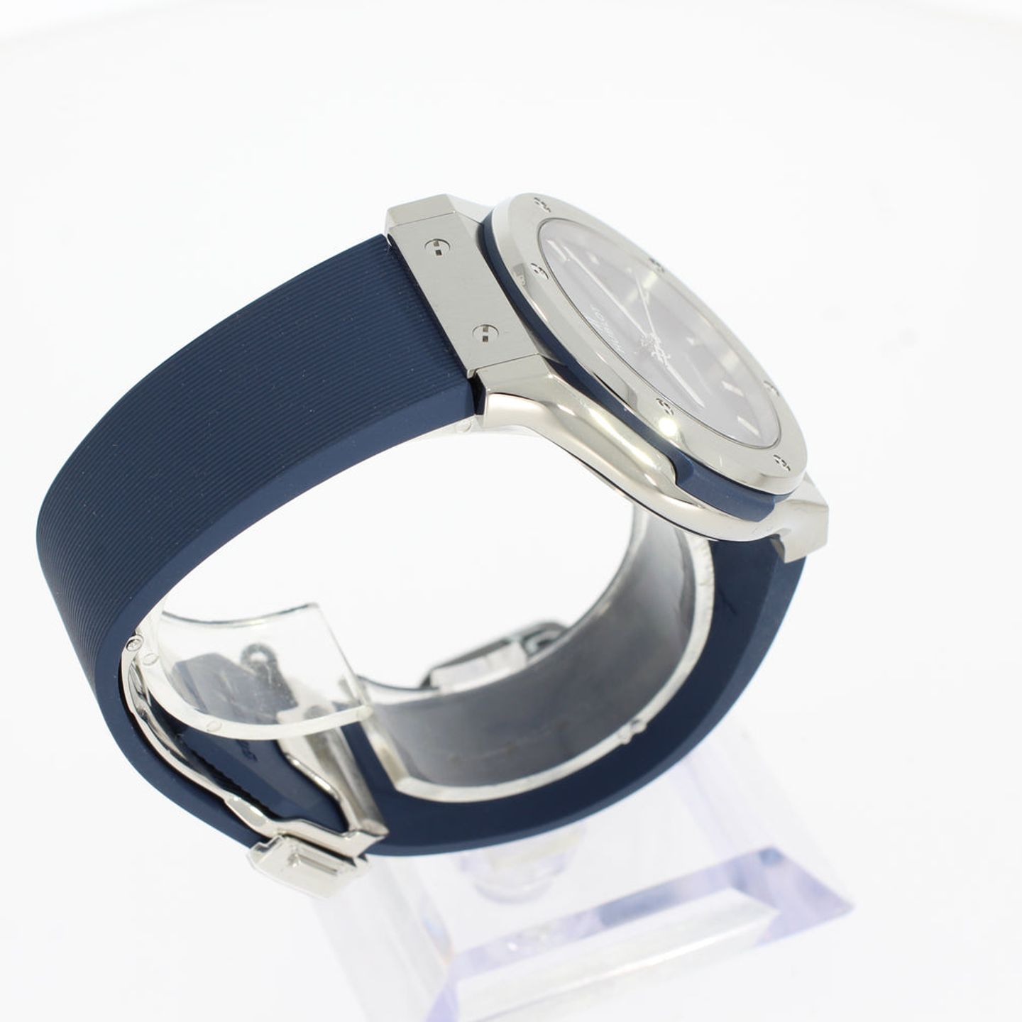 Hublot Classic Fusion Blue 542.NX.7170.RX (2025) - Blue dial 42 mm Titanium case (3/4)