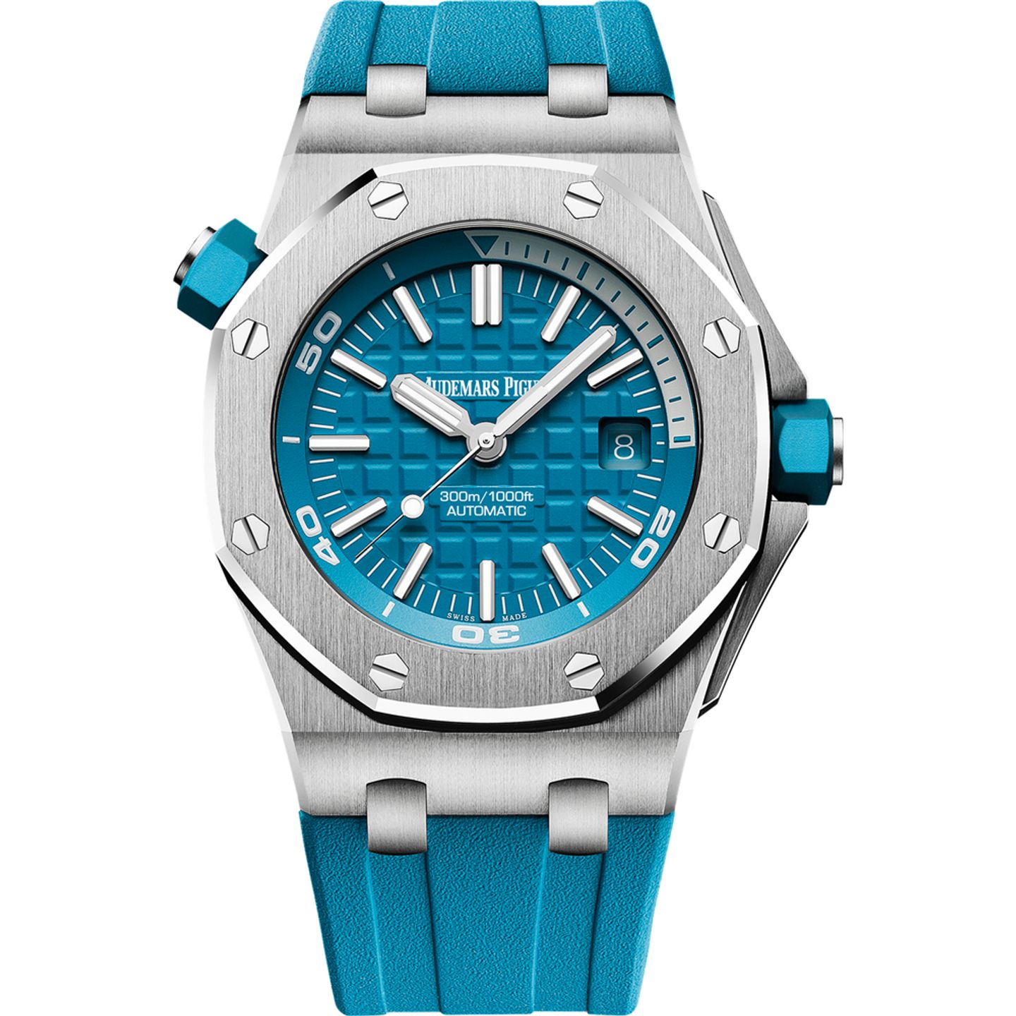 Audemars Piguet Royal Oak Offshore Diver 15710ST.OO.A032CA.01 (2025) - Turquoise dial 42 mm Steel case (1/1)