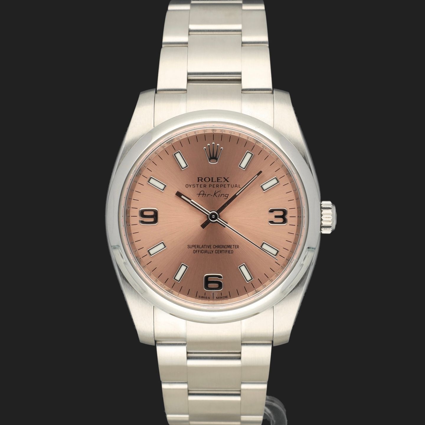 Rolex Oyster Perpetual 34 114200 (2014) - 34 mm Steel case (3/8)