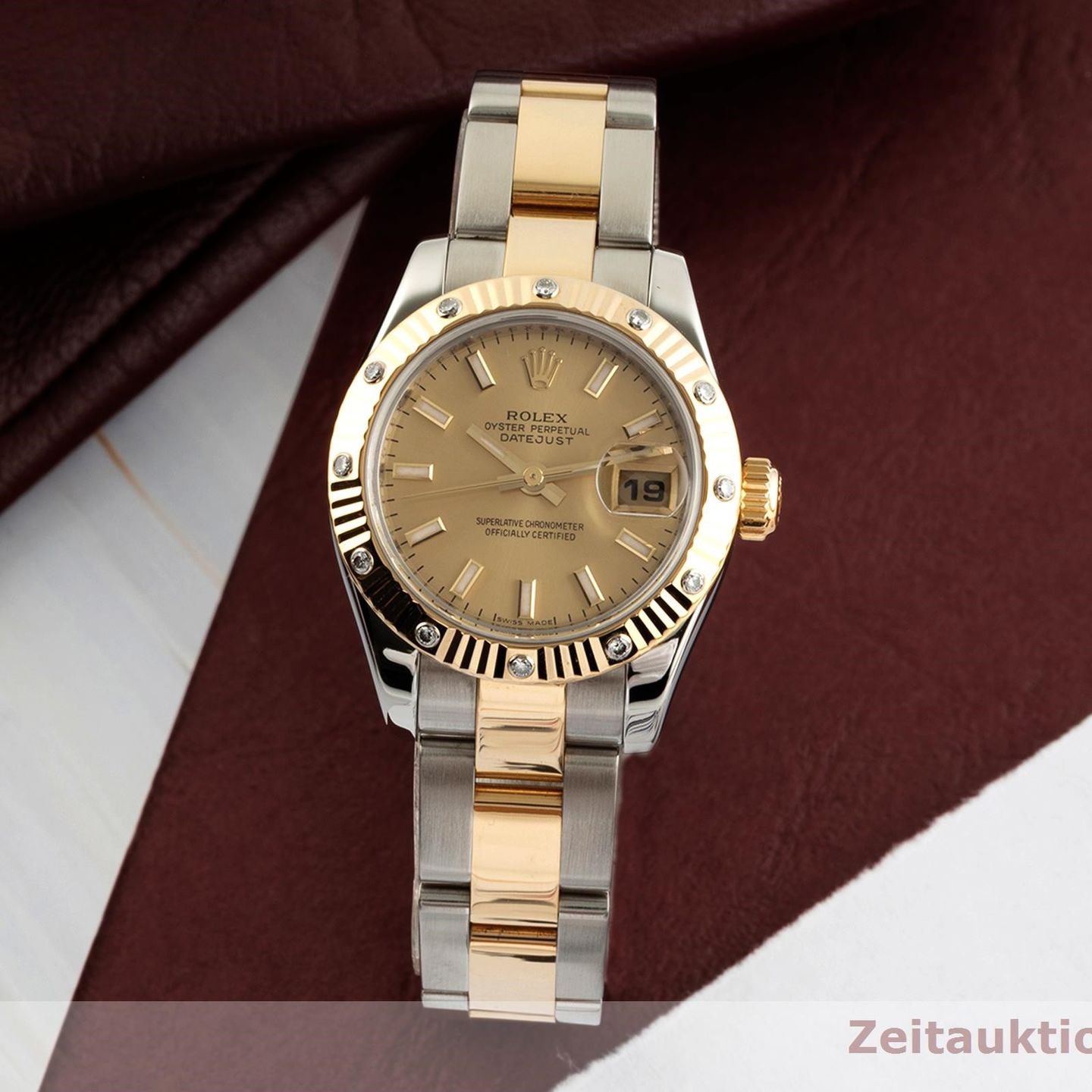 Rolex Lady-Datejust 179313 (2006) - 26 mm Gold/Steel case (2/8)