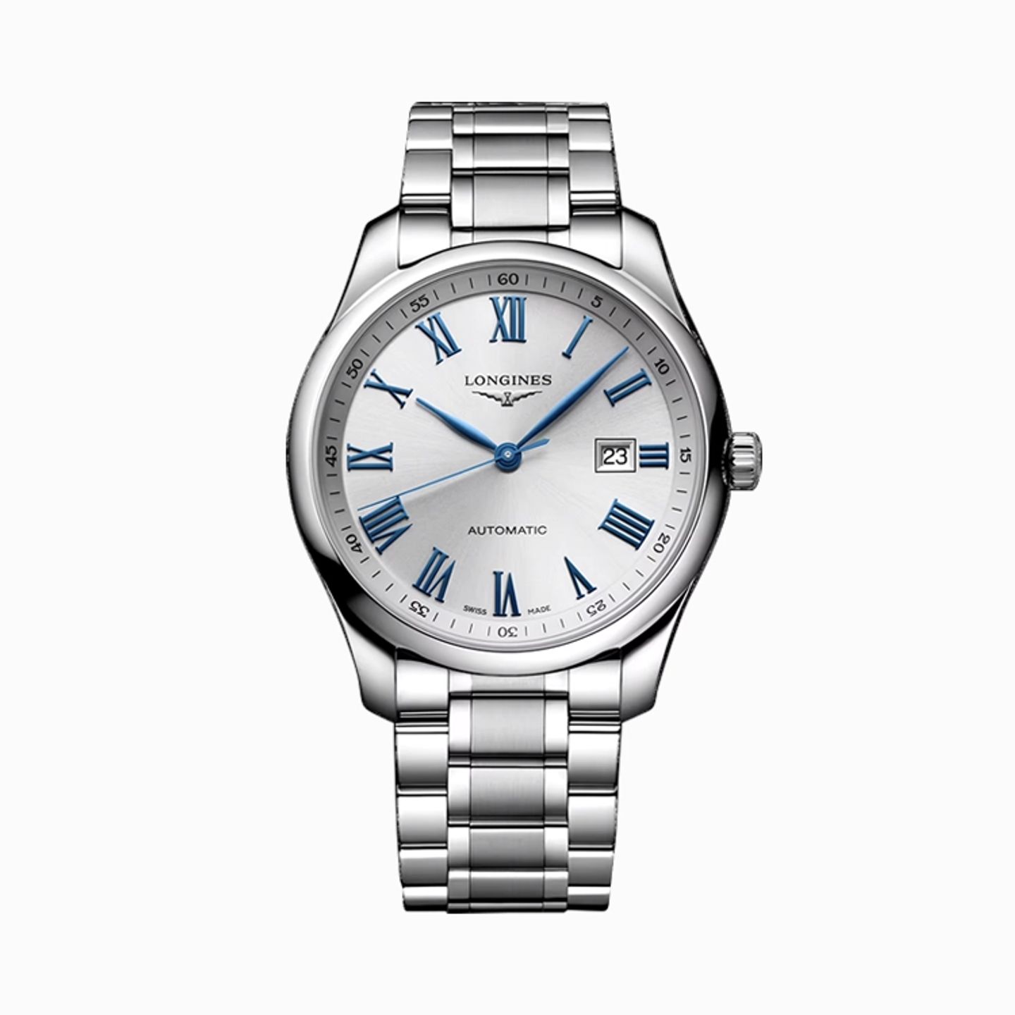Longines Master Collection L2.893.4.79.6 (2025) - Zilver wijzerplaat 42mm Staal (1/1)