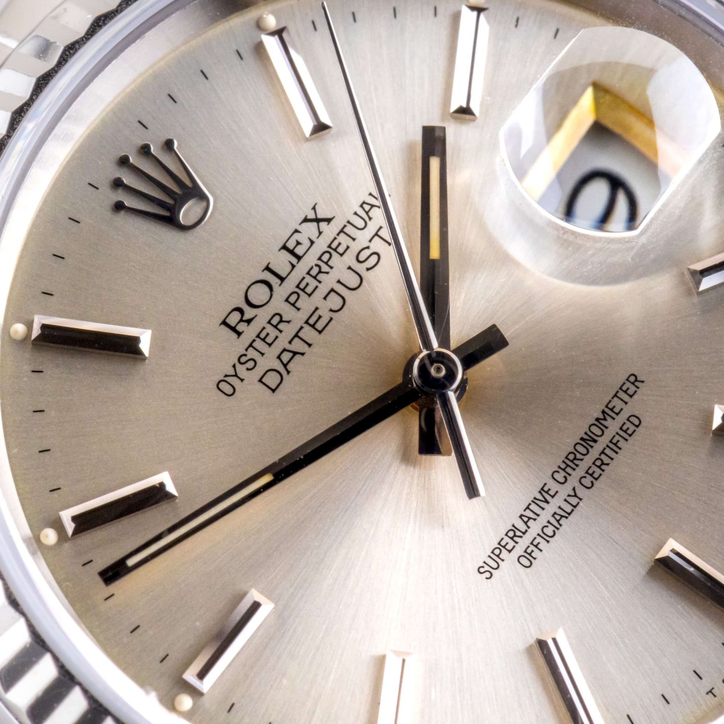 Rolex Datejust 36 16234 (1991) - Silver dial 36 mm Steel case (2/8)