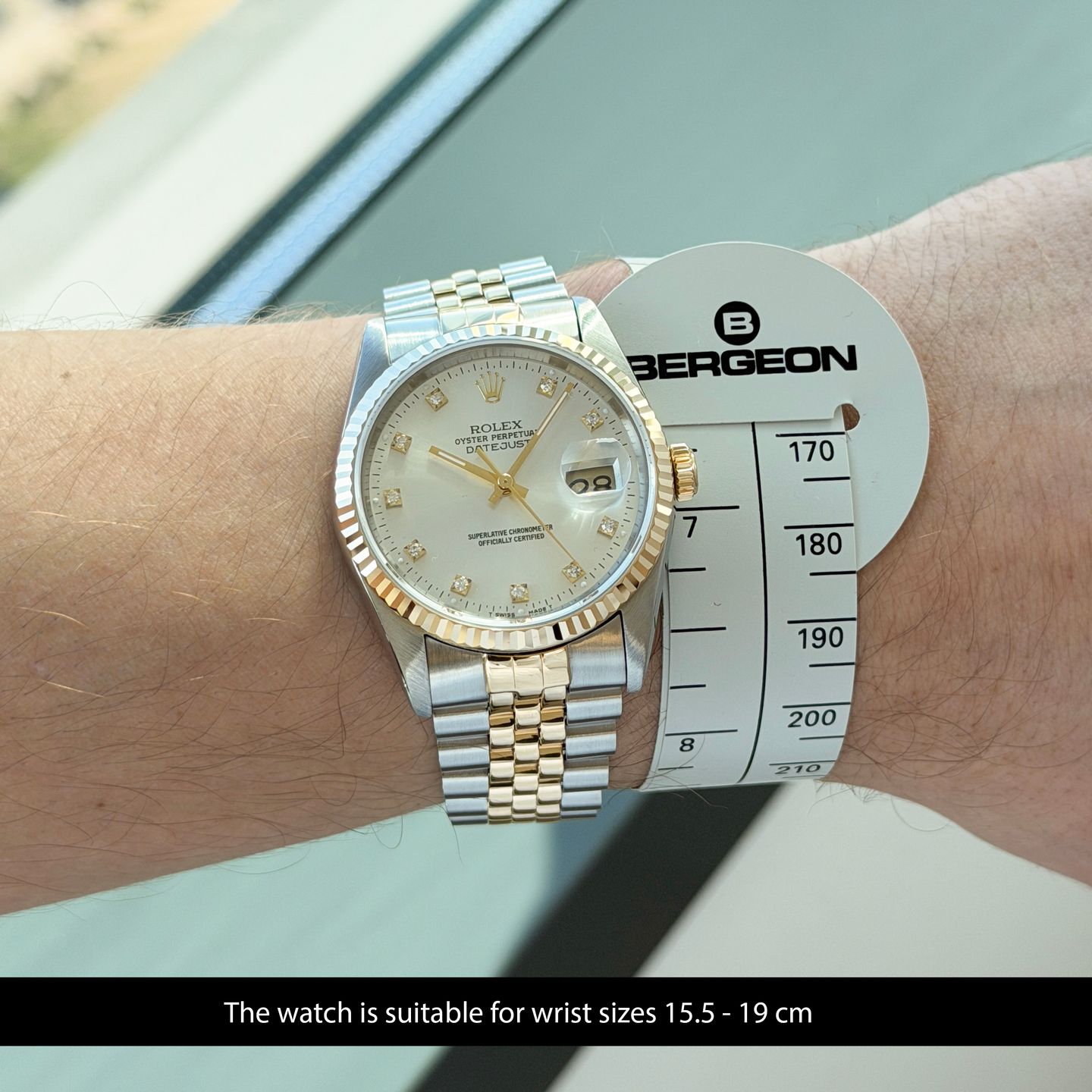 Rolex Datejust 36 16233 (1988) - Silver dial 36 mm Gold/Steel case (2/8)
