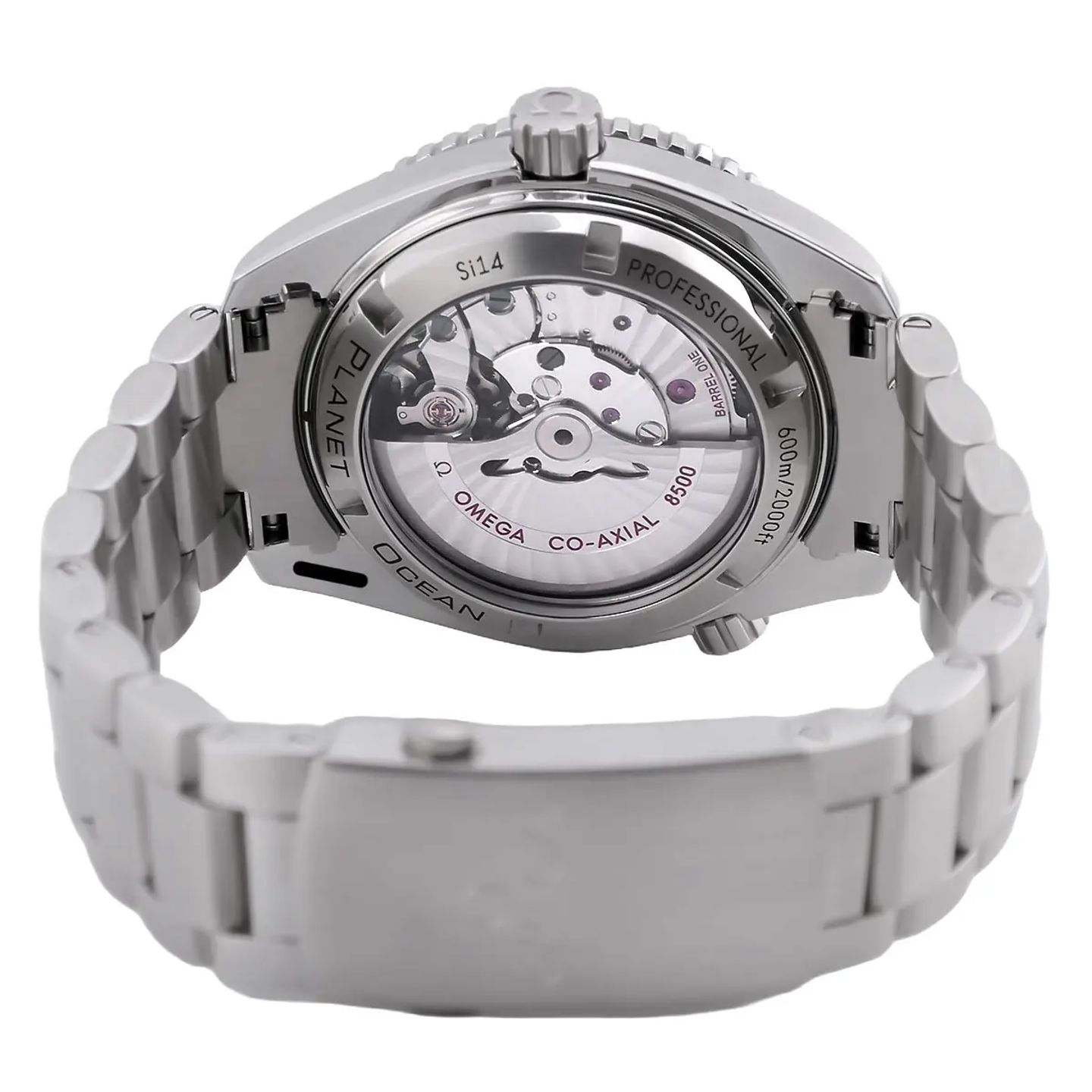 Omega Seamaster Planet Ocean 232.30.42.21.01.001 (2012) - Zwart wijzerplaat 42mm Staal (8/8)