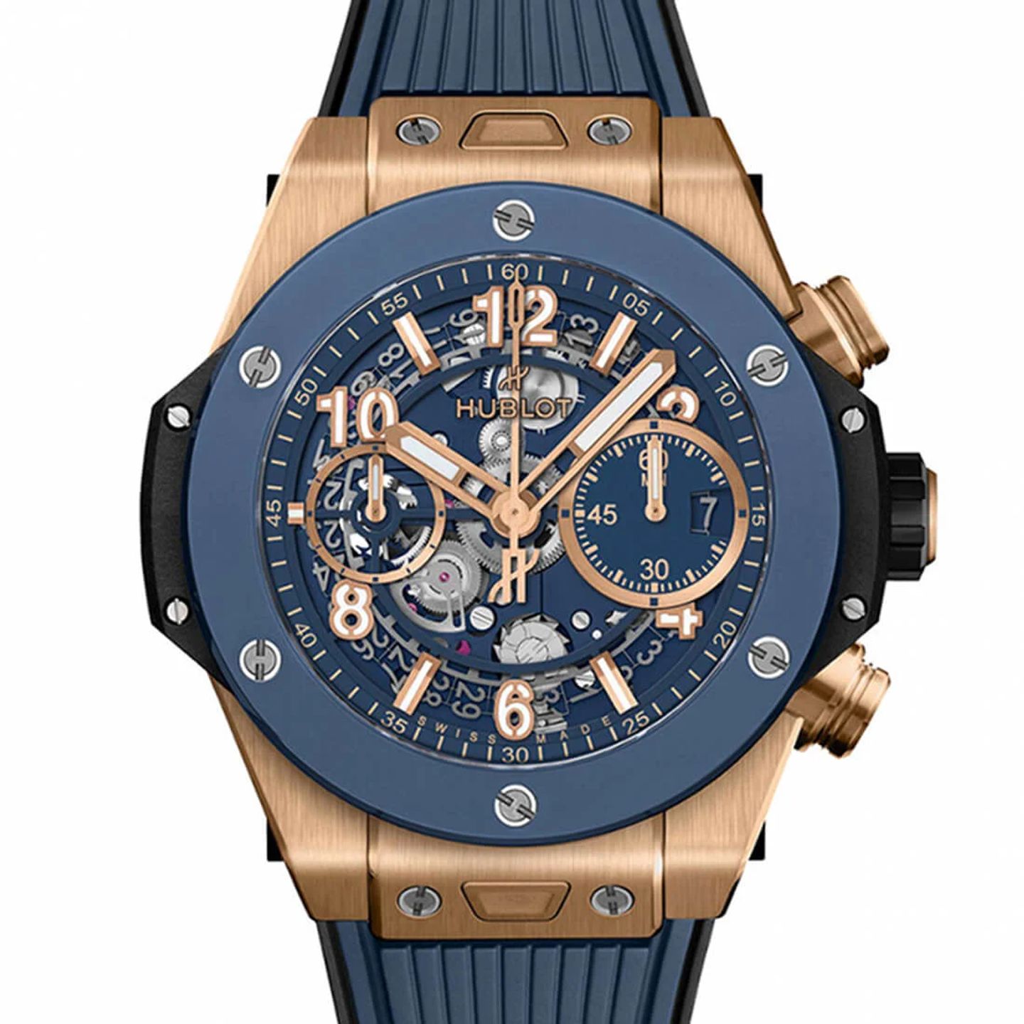 Hublot Big Bang Unico 441.OL.5181.RX (2024) - Transparant wijzerplaat 42mm Roségoud (1/3)