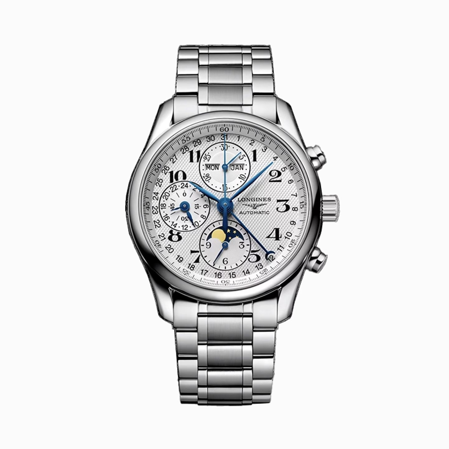 Longines Master Collection L2.673.4.78.6 (2025) - Wit wijzerplaat 40mm Staal (1/1)