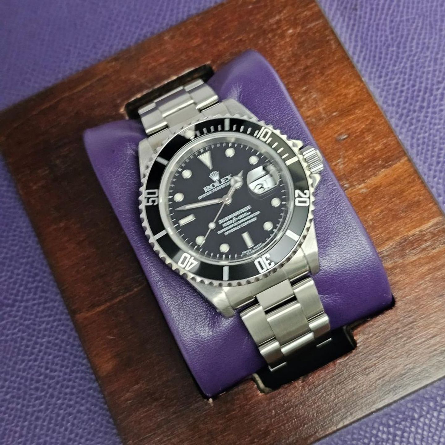 Rolex Submariner Date 16610 (2002) - 40mm Staal (1/4)