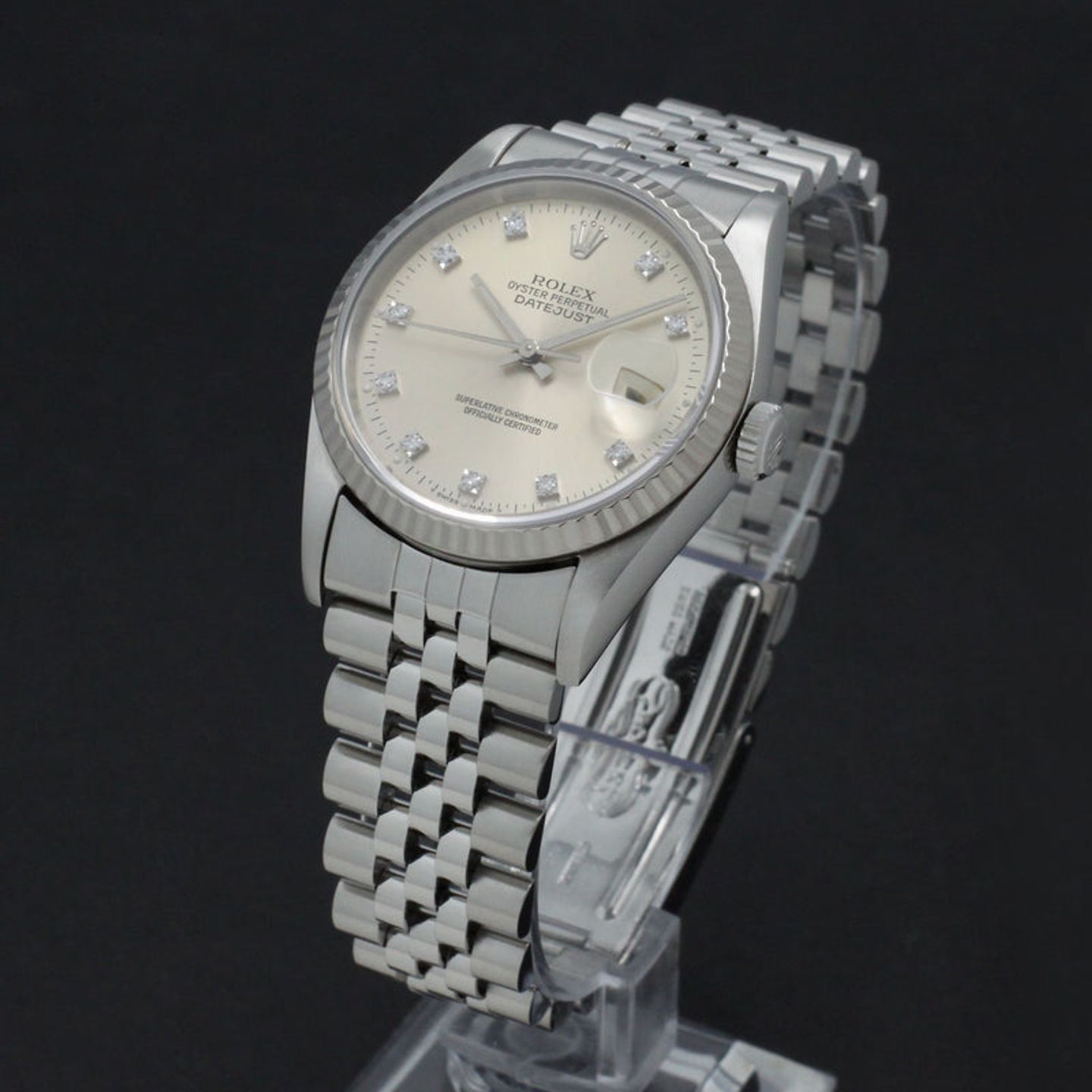 Rolex Datejust 36 16234 (1993) - Silver dial 36 mm Steel case (5/7)