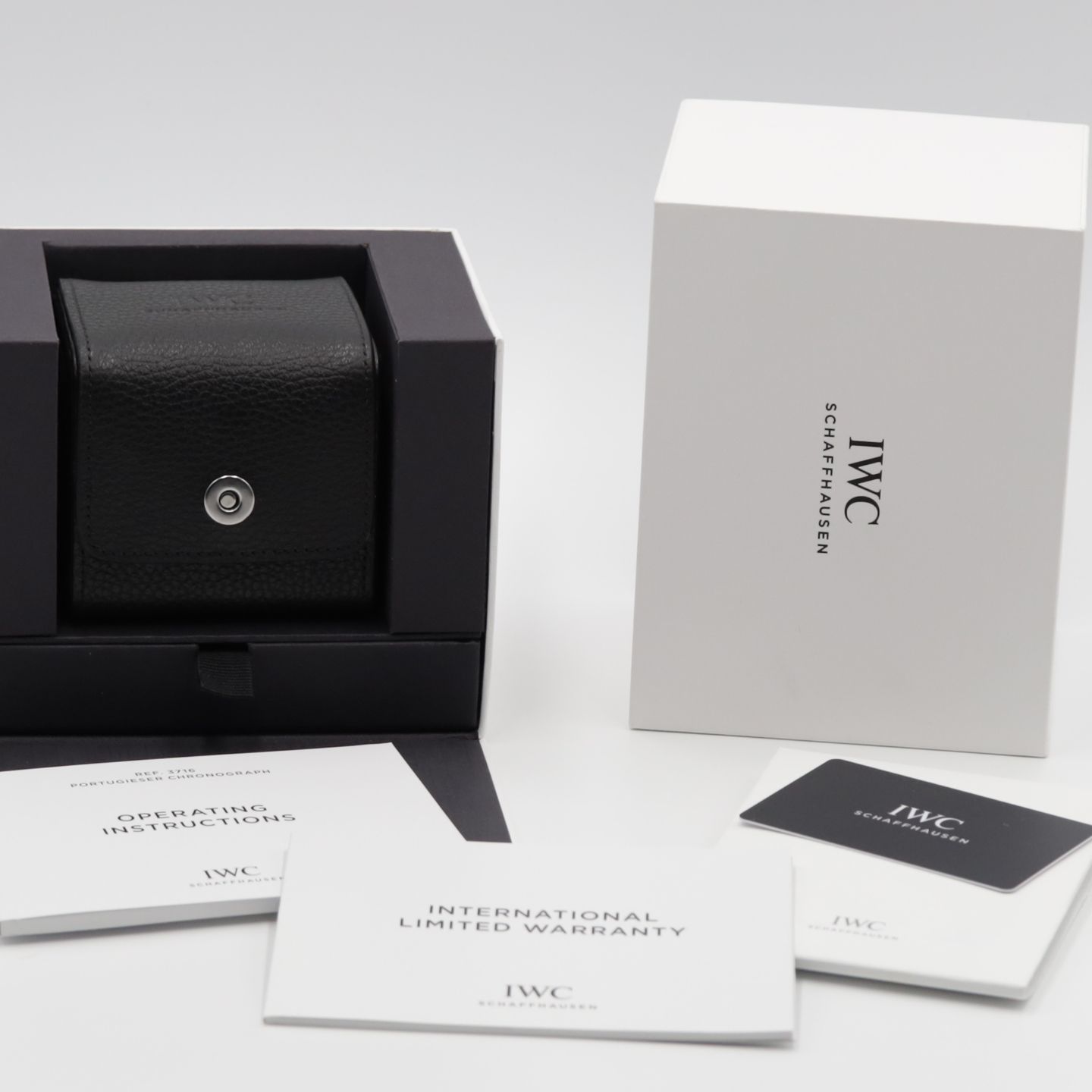 IWC Portuguese Chronograph IW371617 (Unknown (random serial)) - Silver dial 41 mm Steel case (8/8)