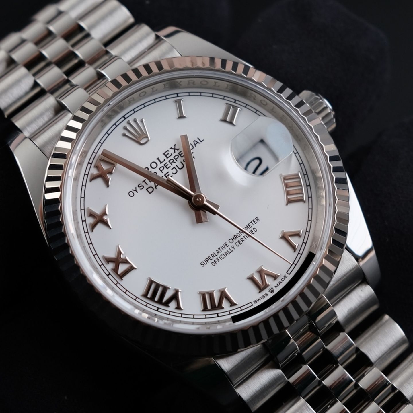 Rolex Datejust 36 126234 (2020) - White dial 36 mm Steel case (4/8)