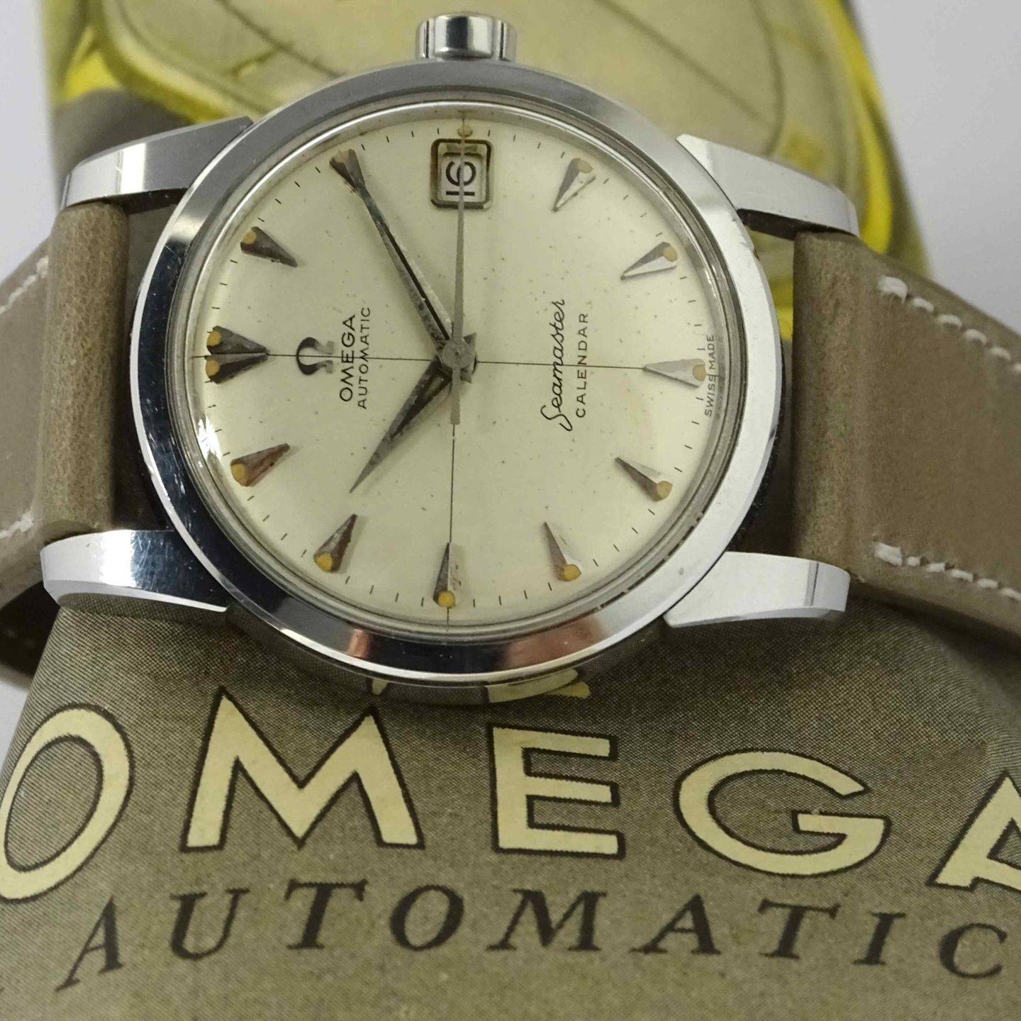 Omega Seamaster 2849 (1958) - Silver dial 34 mm Steel case (2/8)