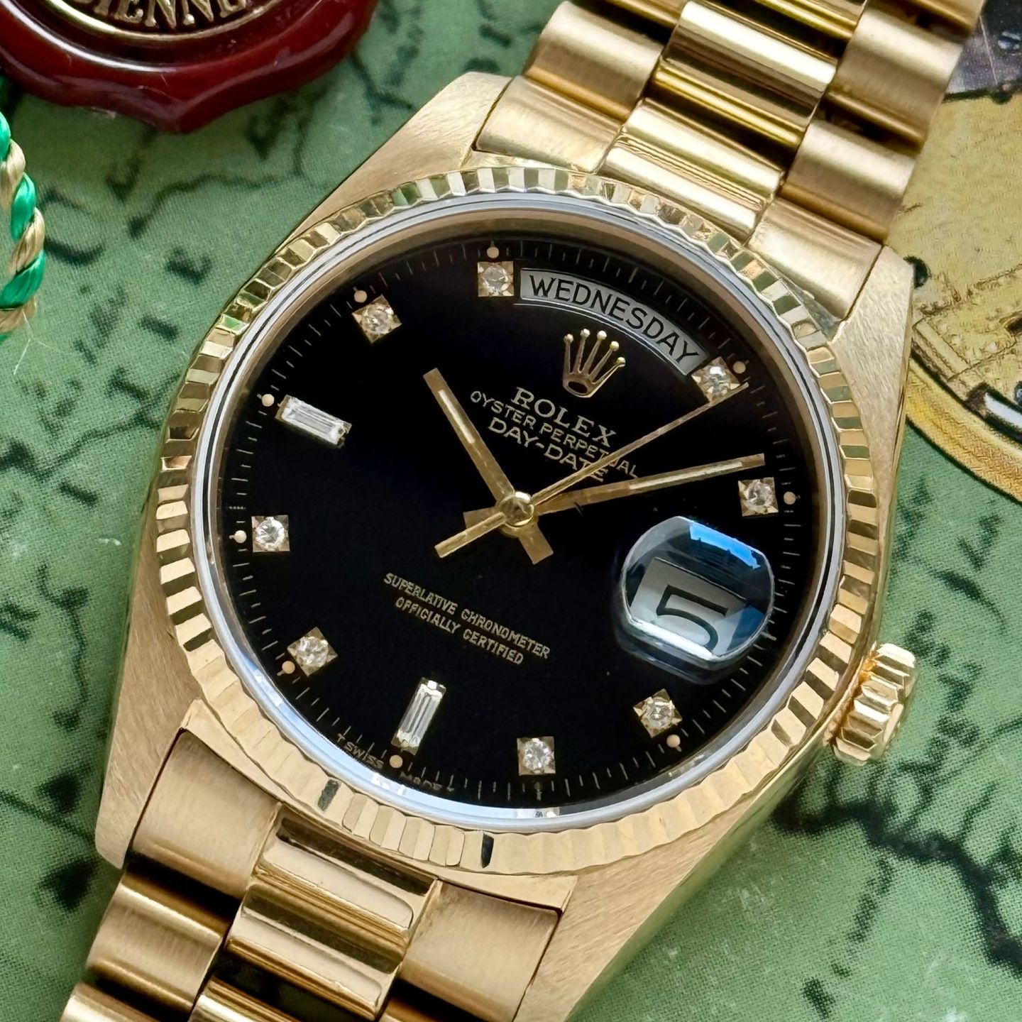 Rolex Day-Date 36 18038 (1978) - 36 mm Yellow Gold case (4/8)