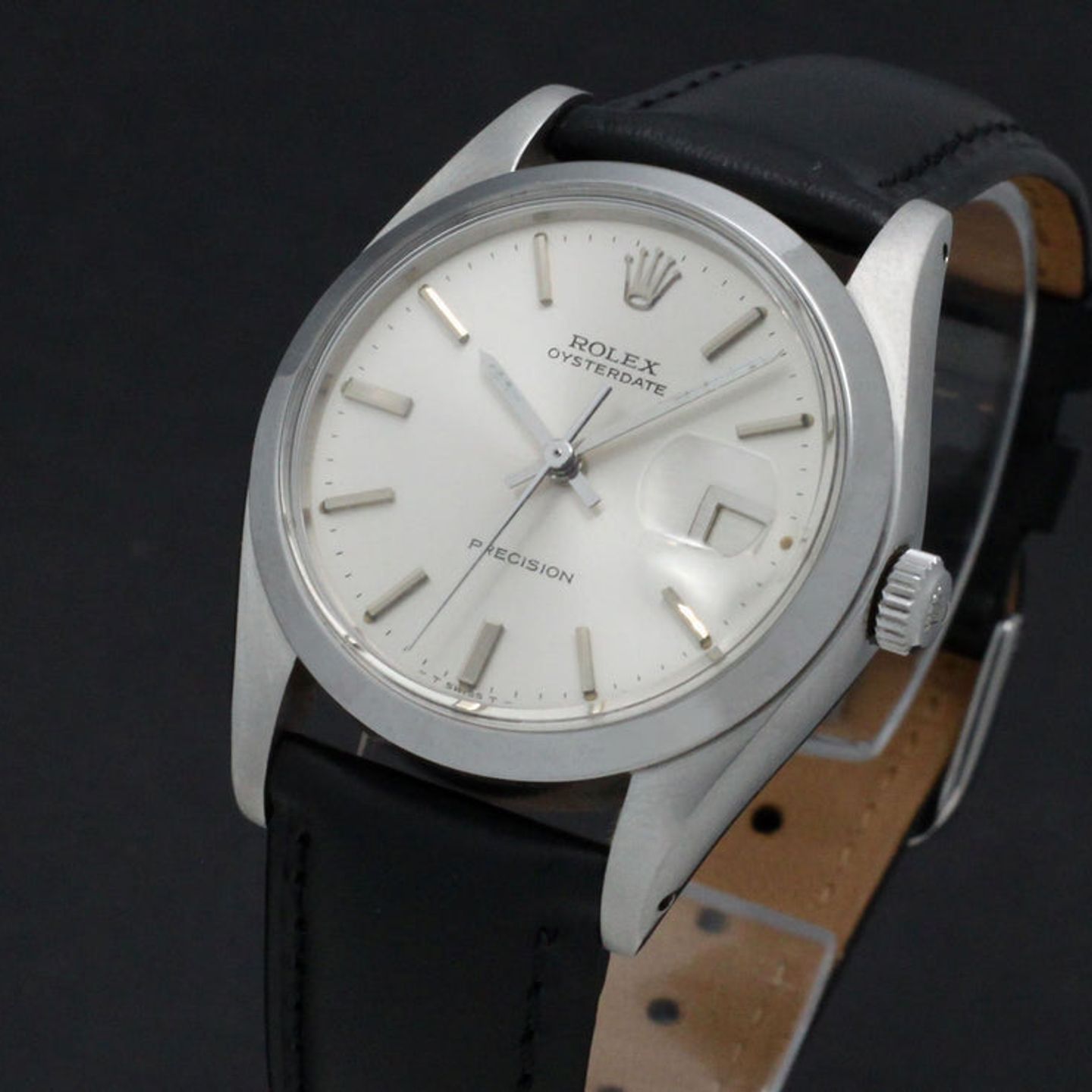 Rolex Oyster Precision 6694 (1978) - Silver dial 34 mm Steel case (6/7)