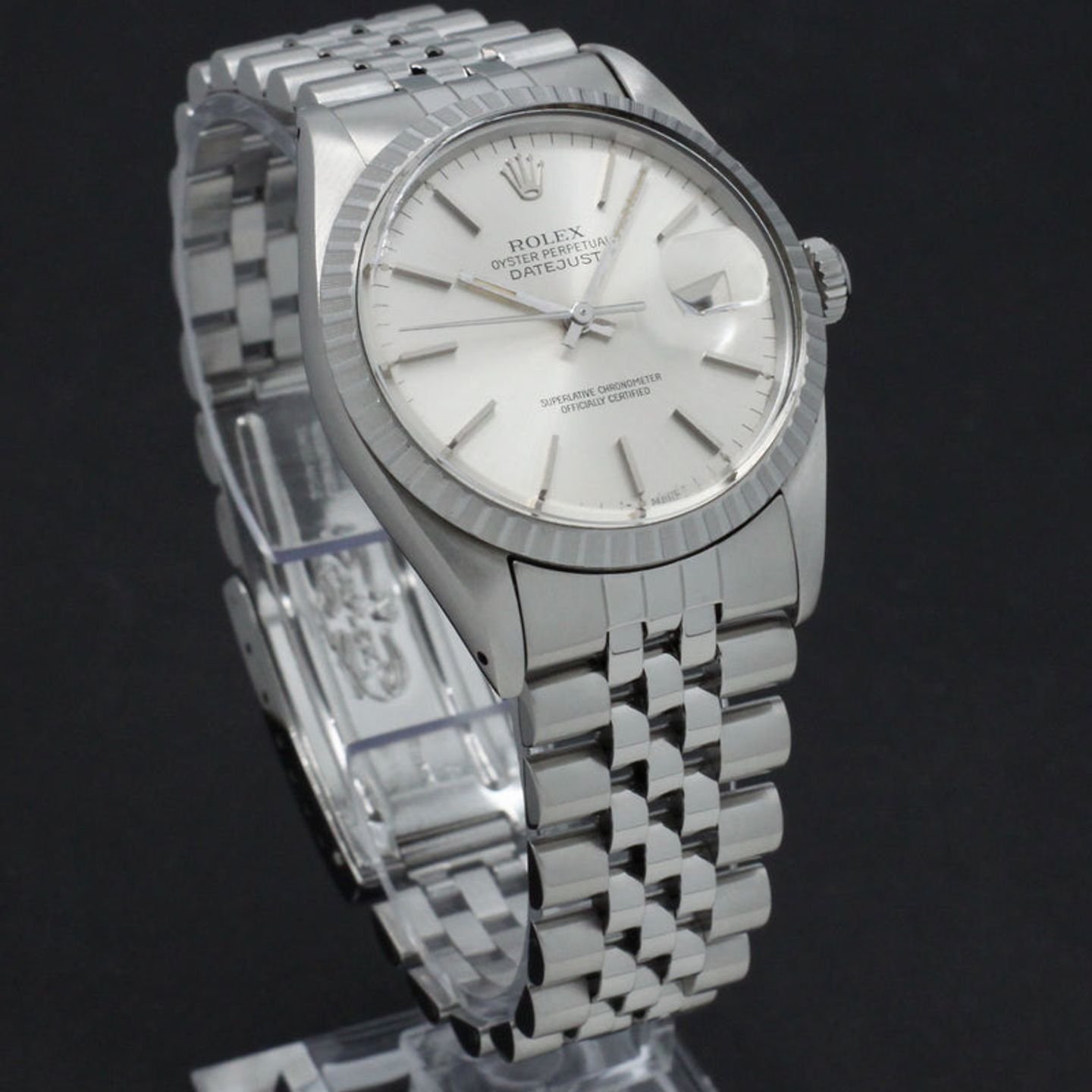 Rolex Datejust 36 16030 (1986) - Silver dial 36 mm Steel case (4/7)