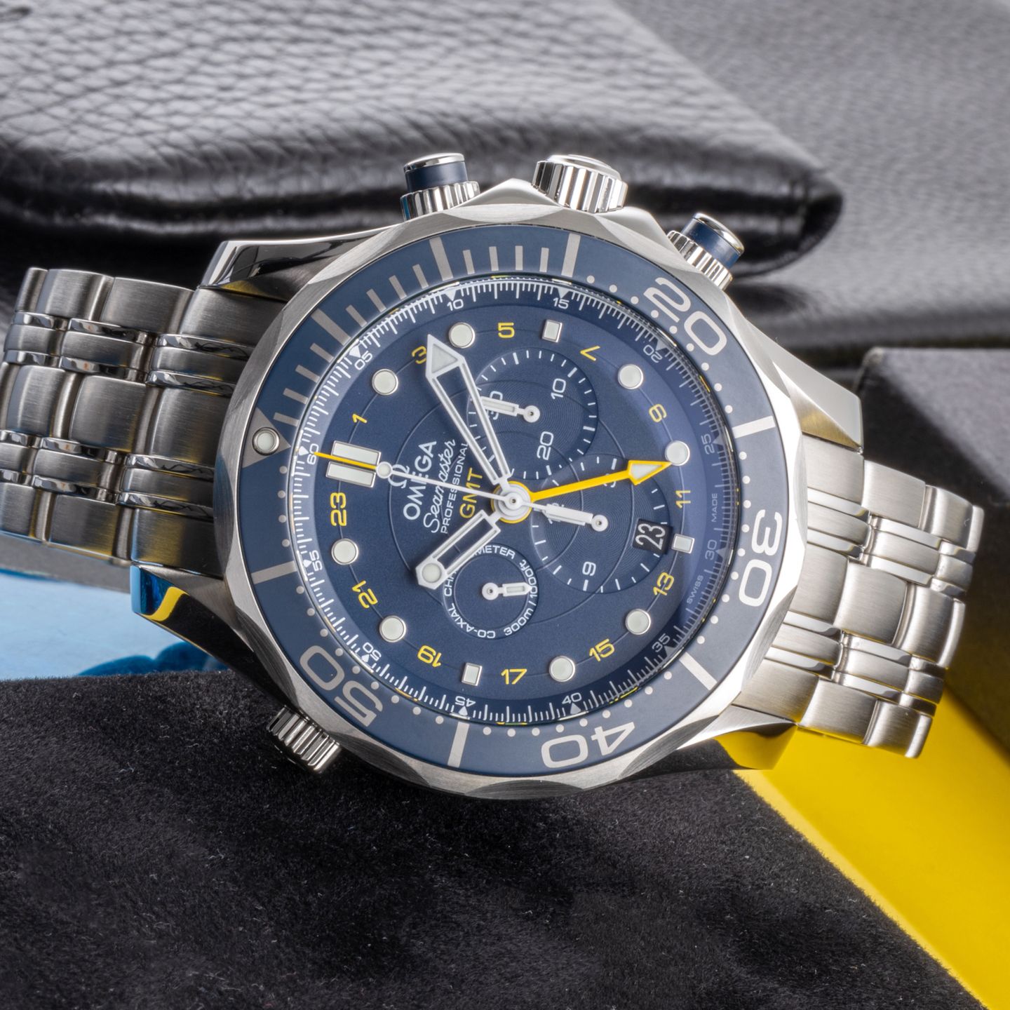 Omega Seamaster Diver 300 M 212.30.44.52.03.001 (Unknown (random serial)) - Blue dial 44 mm Steel case (2/8)