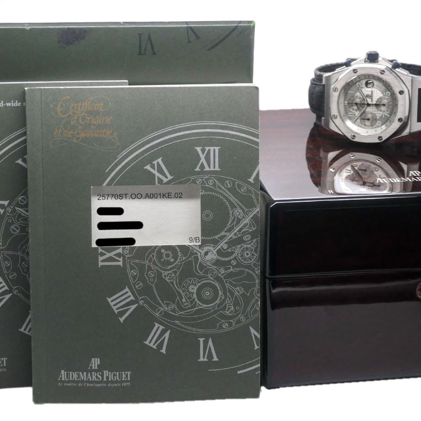Audemars Piguet Royal Oak Offshore Chronograph 25770ST.OO.A001KE.02 (2004) - Silver dial 42 mm Steel case (6/6)