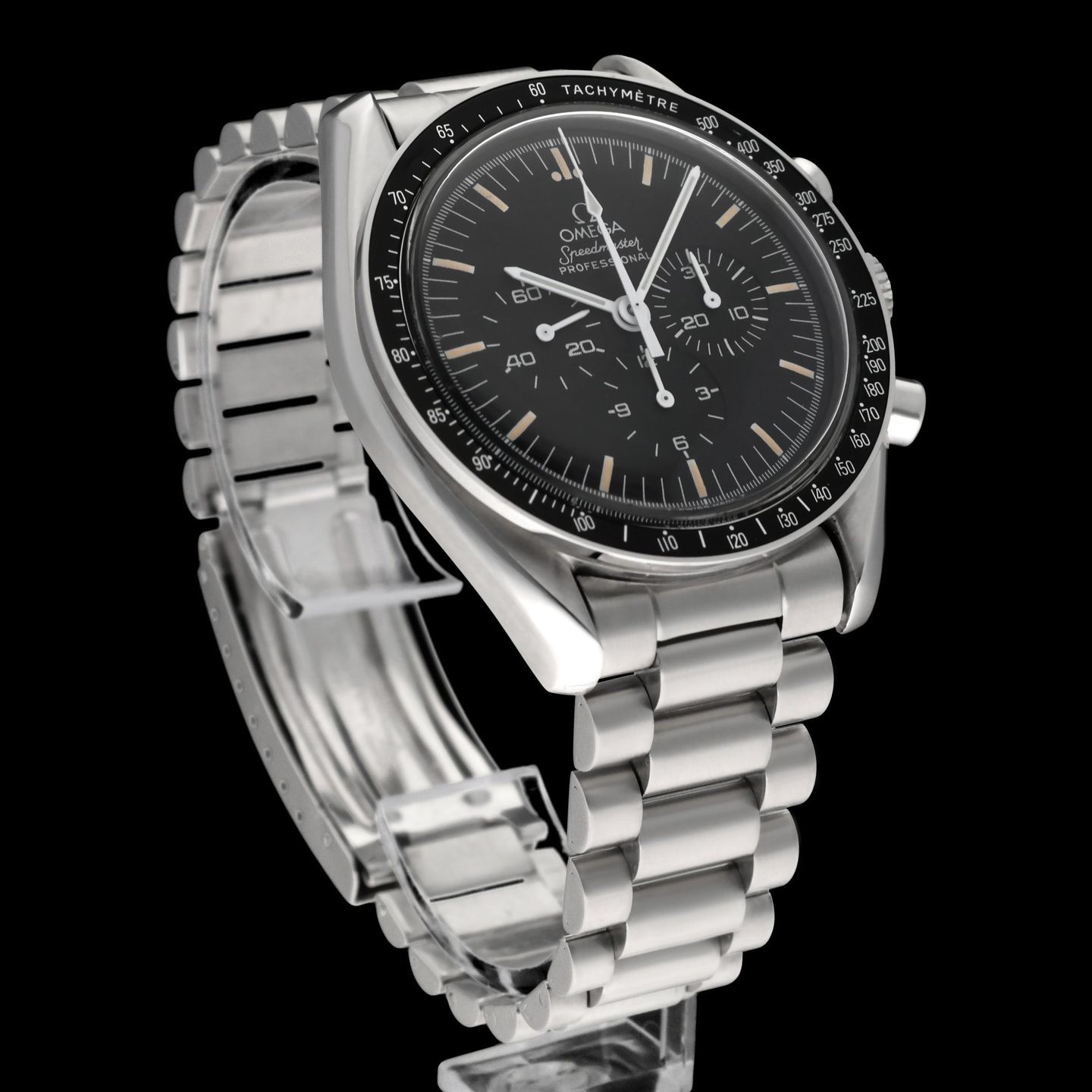 Omega Speedmaster Professional Moonwatch DA 145.0022 (1990) - Black dial 42 mm Steel case (6/8)