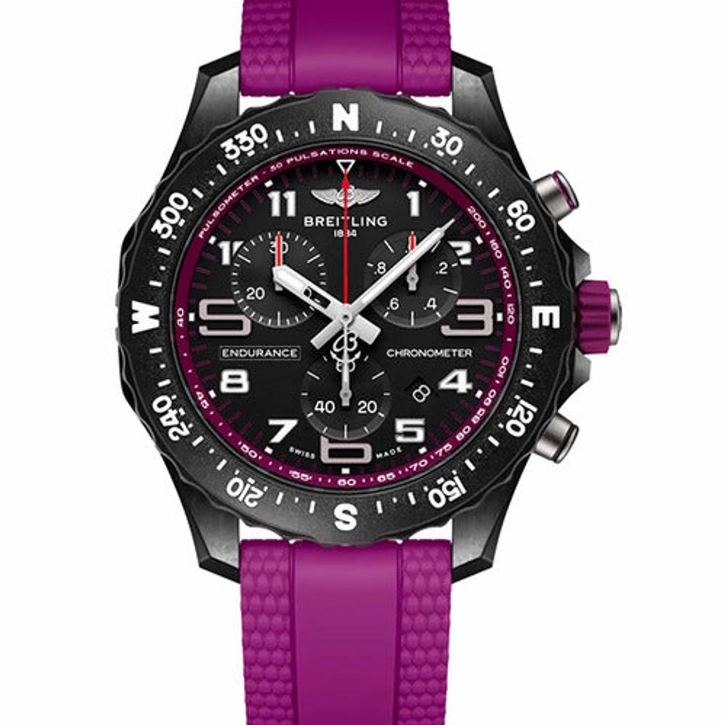 Breitling Endurance Pro X83310F61B1S1 (2026) - Black dial 39 mm Plastic case (1/1)